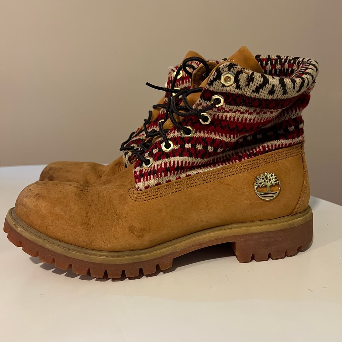 팀버랜드 어센틱 패브릭 롤탑 부츠 상품이미지2