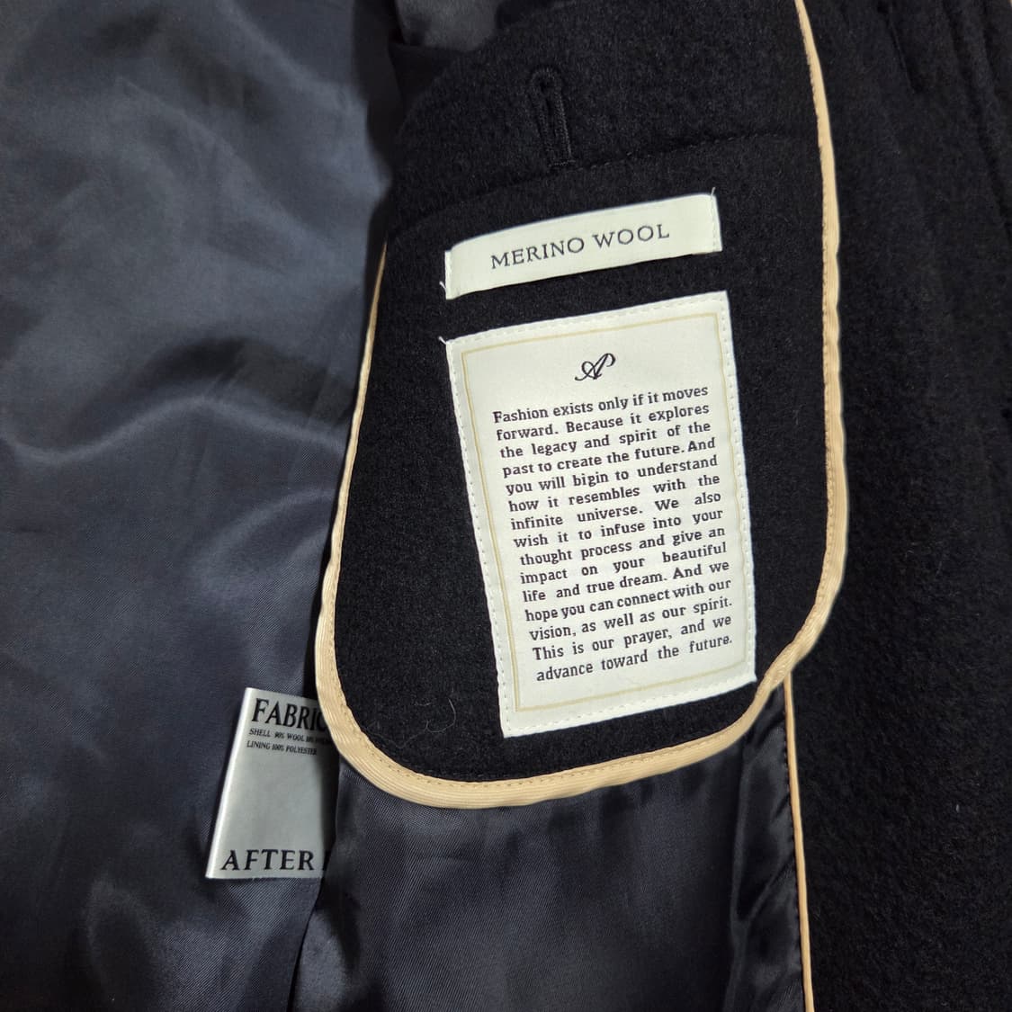 더일마 애프터프레이 A-1 울 자켓 상품이미지4