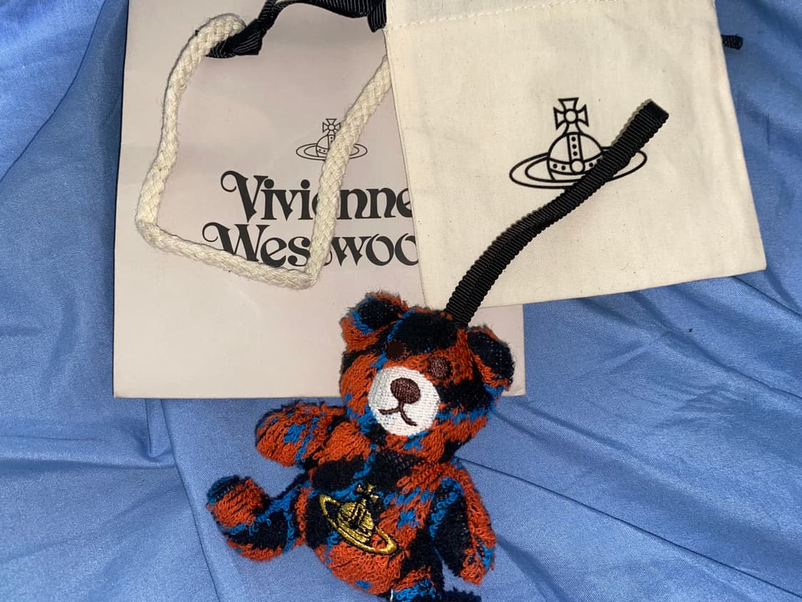 비비안웨스트우드 백참 곰돌이 키링 곰인형 테디베어 키링 상품이미지1