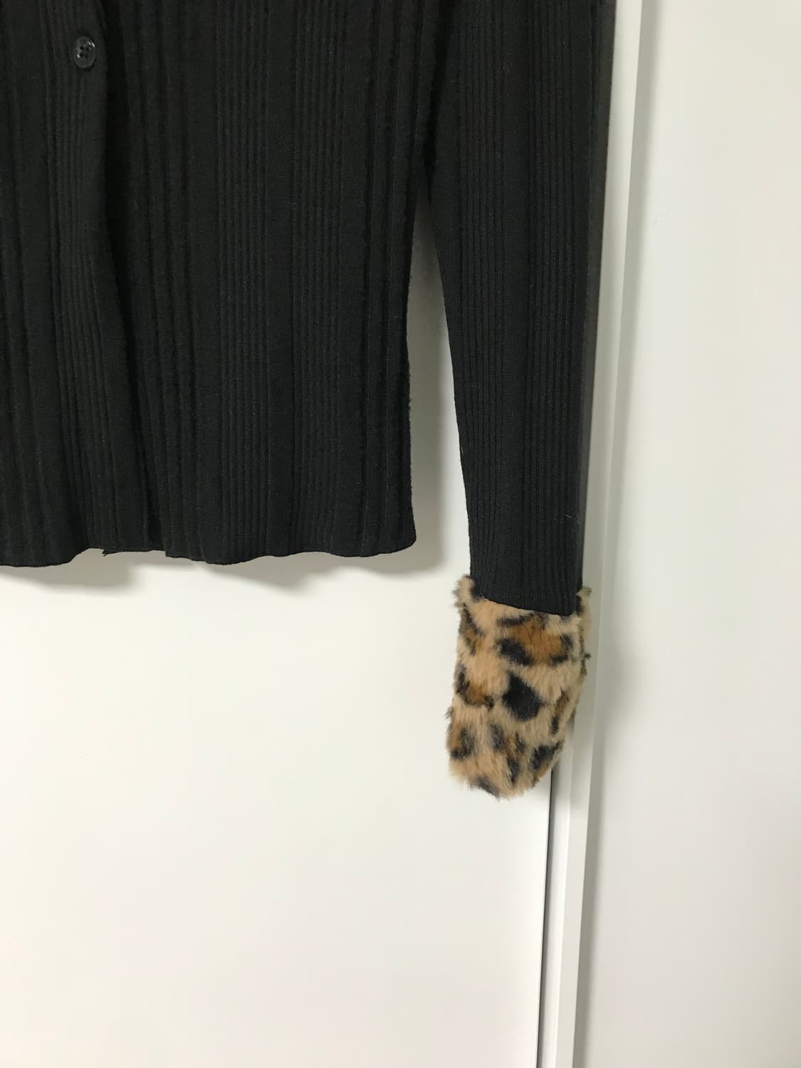 vintage pattern fur cardigan 상품이미지9