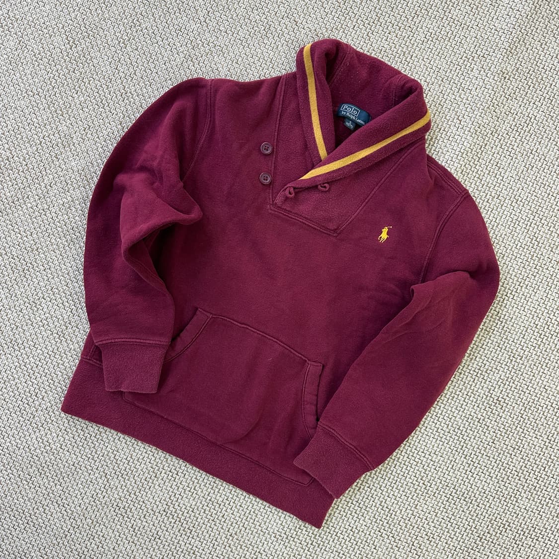 S 폴로 키즈 숄카라 스웨트셔츠 0331D 상품이미지1