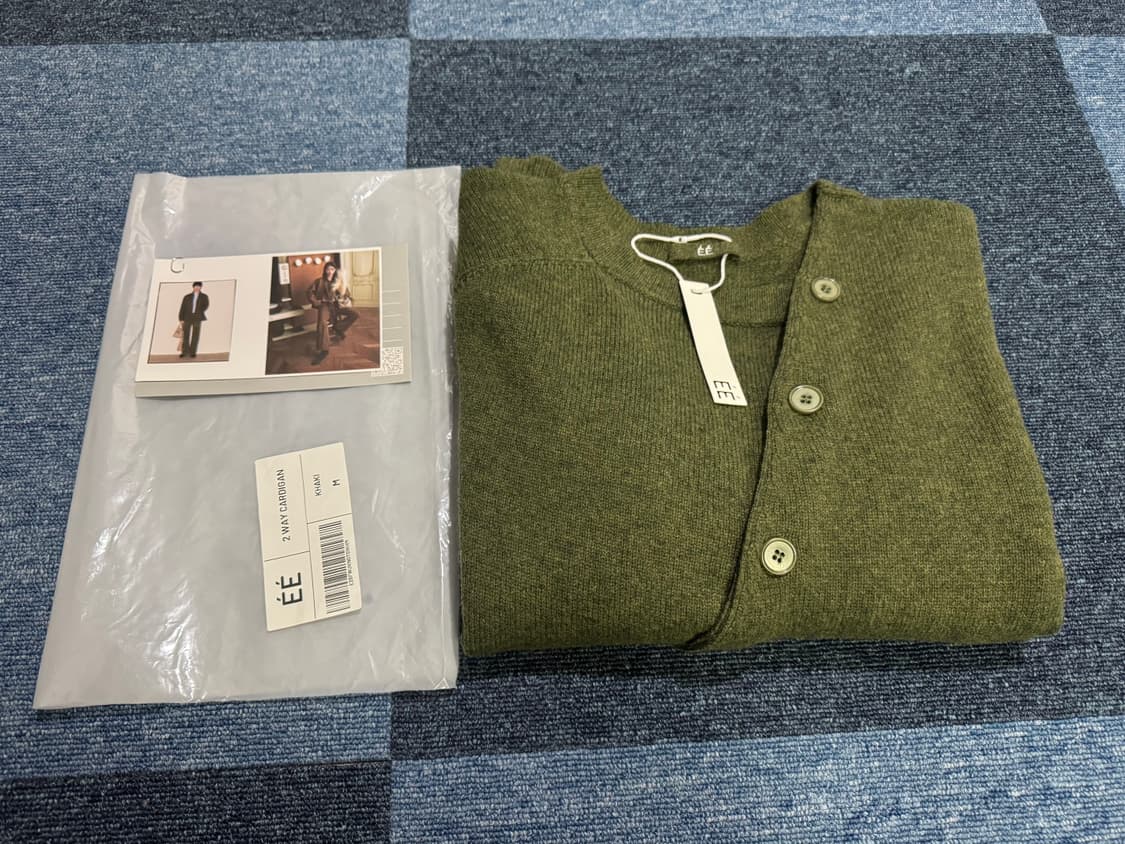 EE 누마레 2 way 가디건 카키 M사이즈 상품이미지4