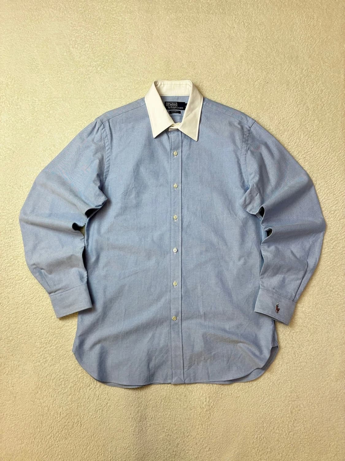 폴로 랄프로렌 라운드카라 클레릭 셔츠 PN5822 상품이미지1