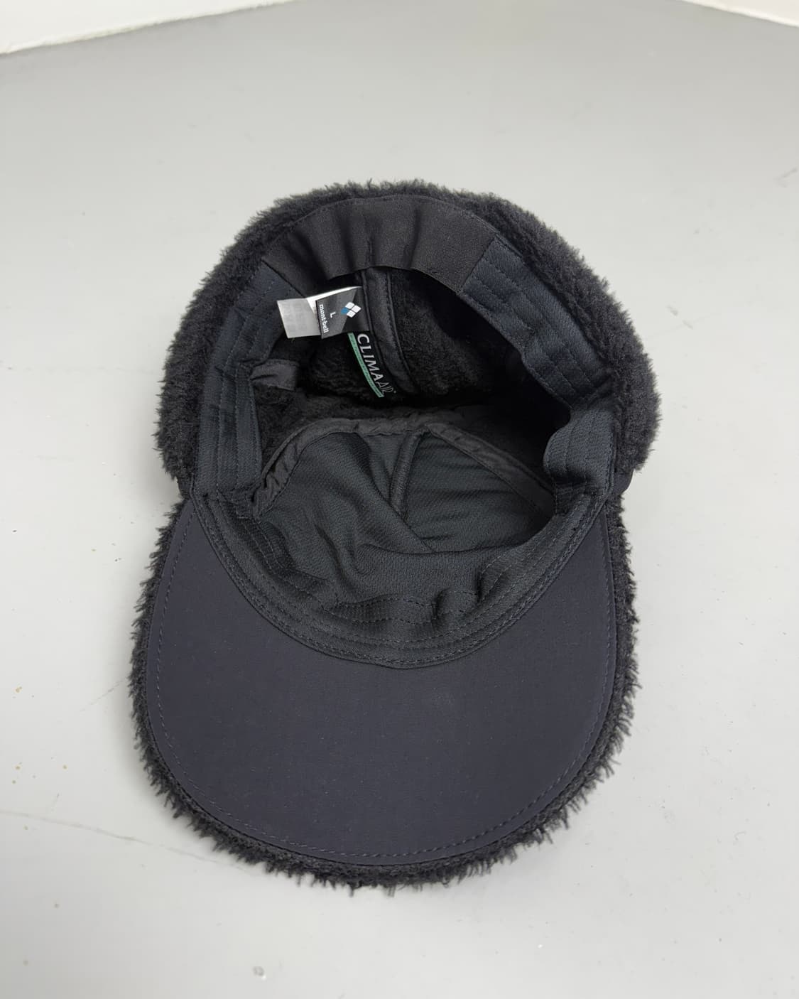 Montbell Black Vintage Fleece TrooperHat 상품이미지5