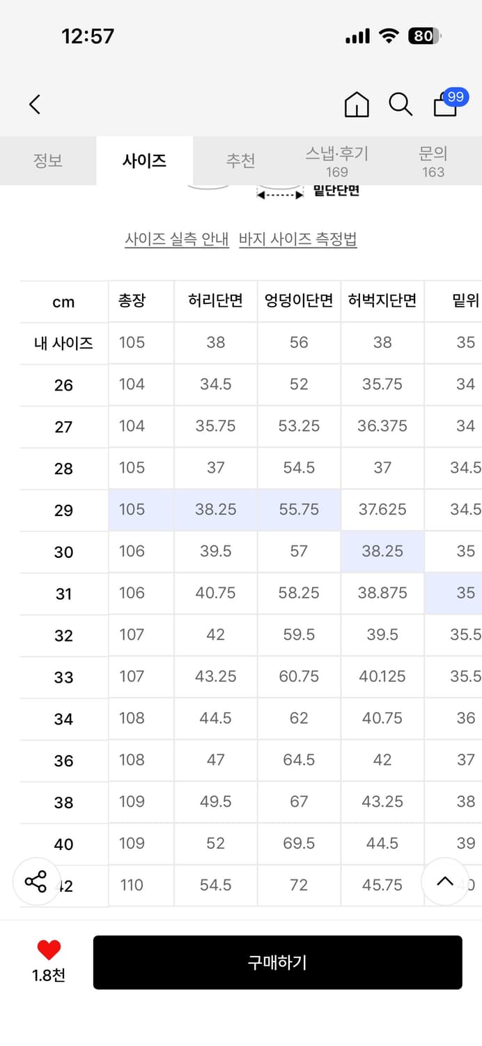 [시티 레저] 와이드 벨티드 디태처블 카고 팬츠 29 상품이미지2