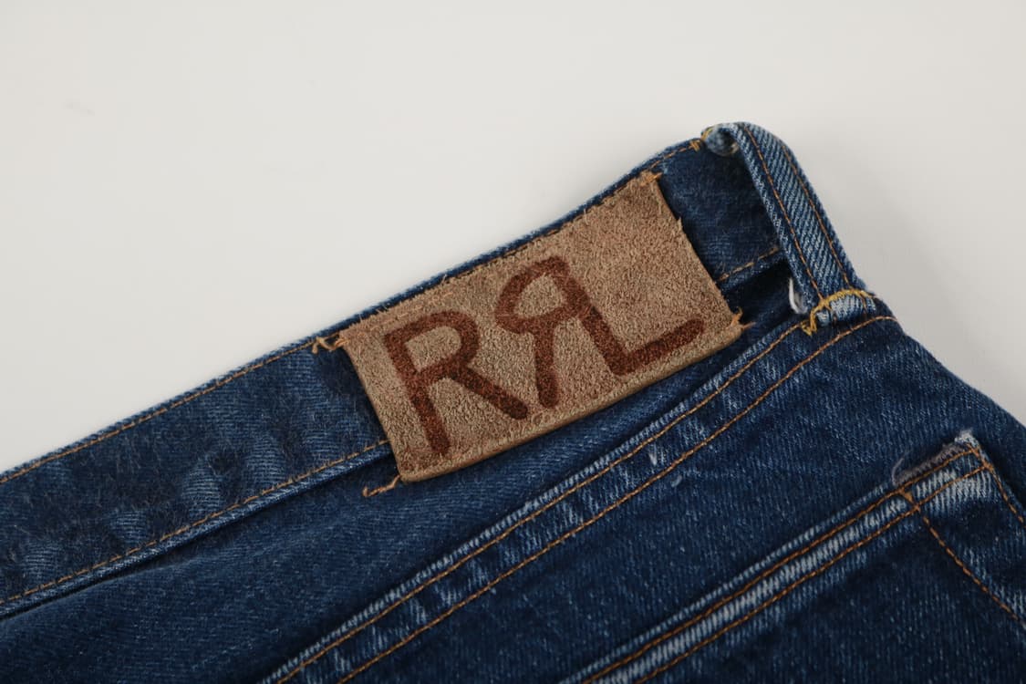 [36인치] rrl 더블알엘 셀비지 데님팬츠 (수선 제품) 상품이미지10