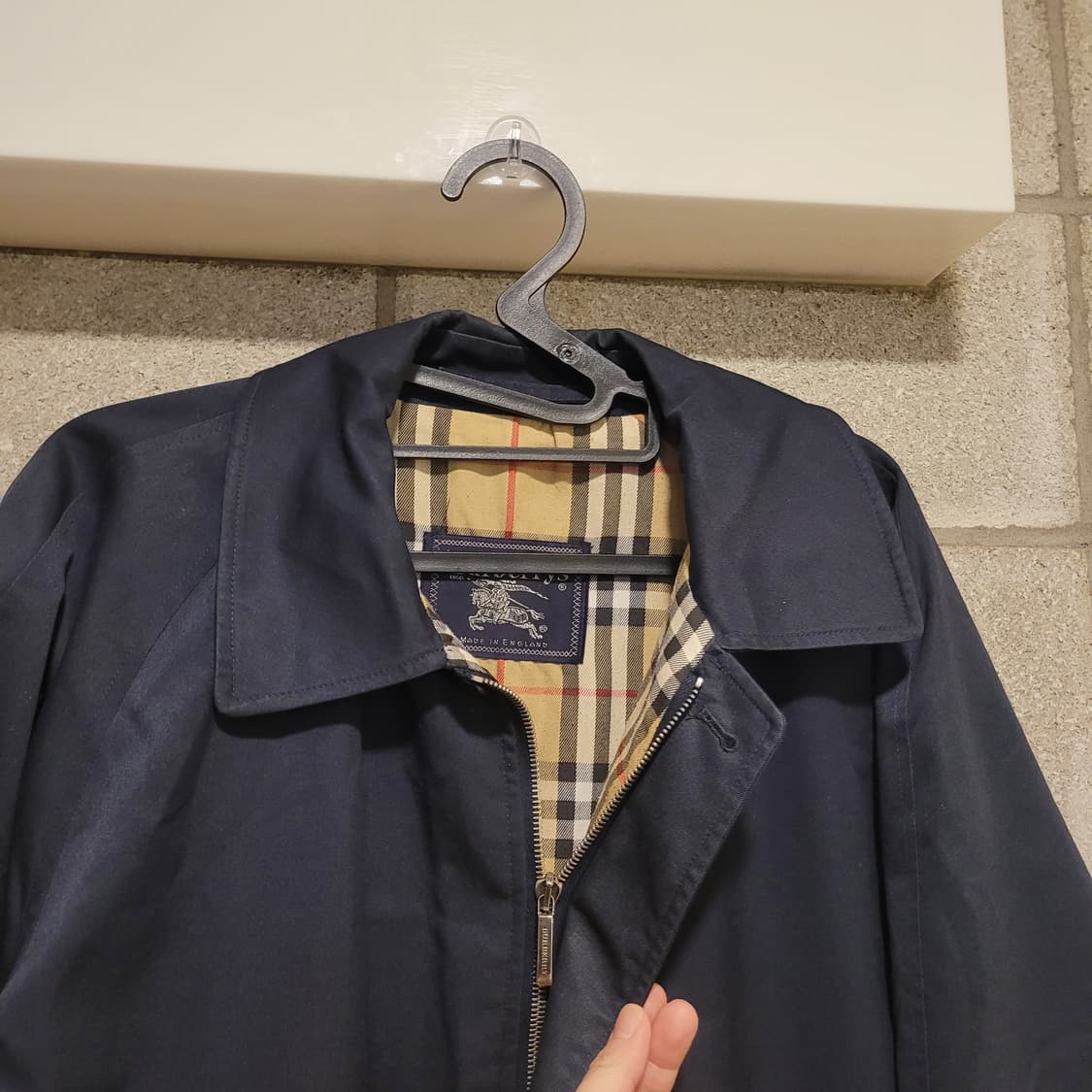 버버리 블루종 자켓 105 상품이미지3