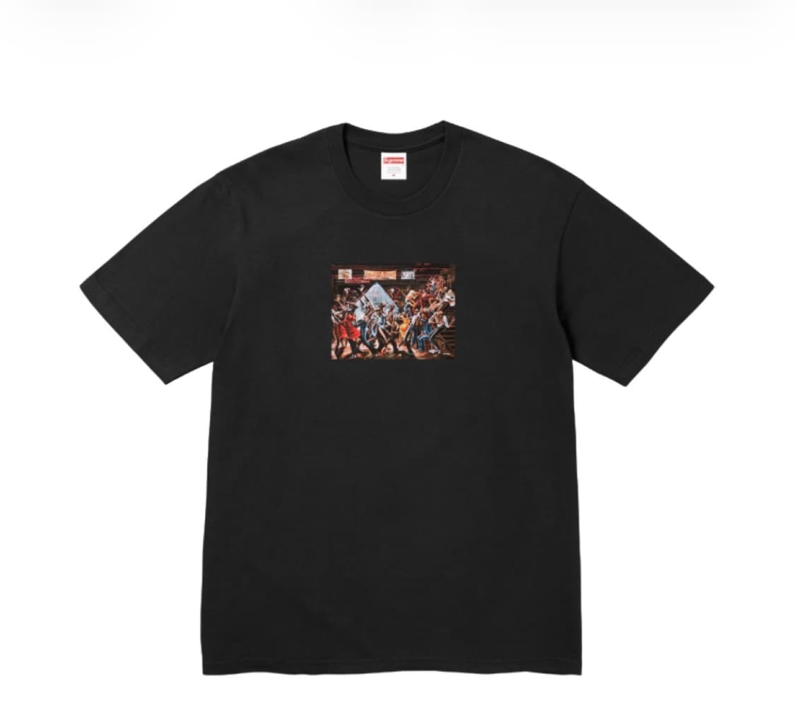 (XL)슈프림x어니반스 티셔츠  -25ss 상품이미지8