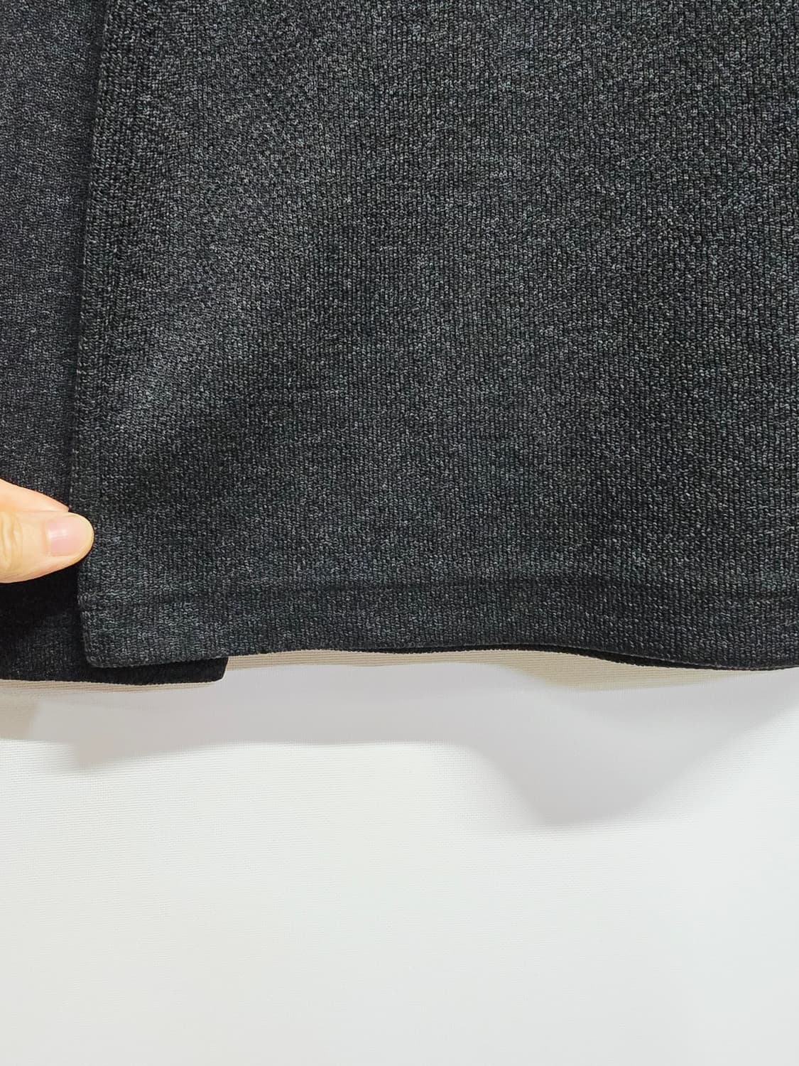 빈폴스포츠 블랙 freshole배색 긴팔 티셔츠 상품이미지3