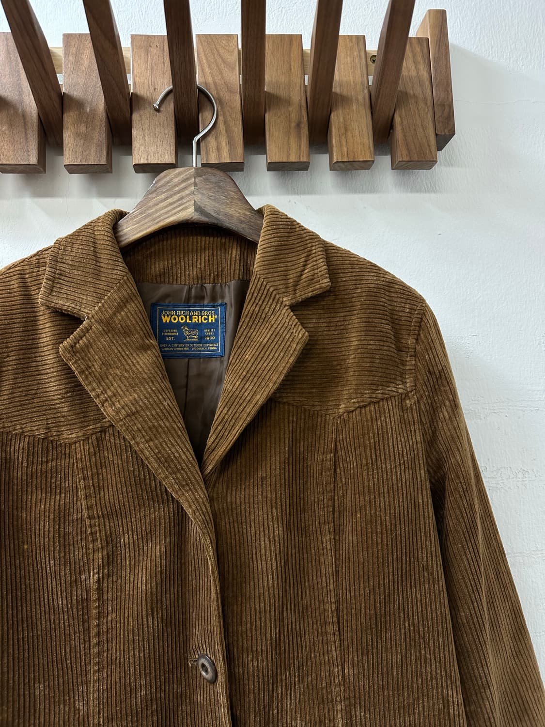 WoolRich 울리치 90s 코튼 코듀로이 카라 자켓 상품이미지2