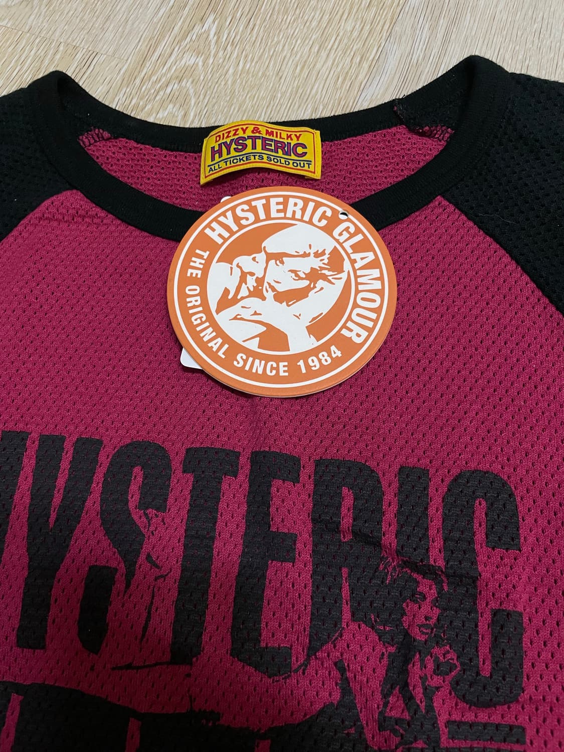 히스테릭 글래머 메쉬 슬리브리스 7부 상품이미지4