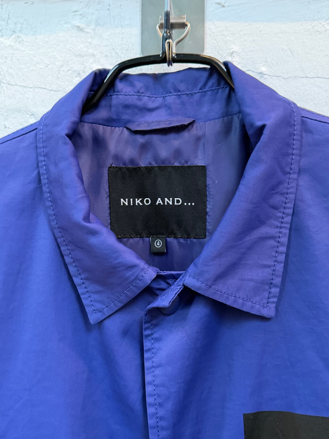 Niko And 나일론 혼방 코치 자켓 4 상품이미지2