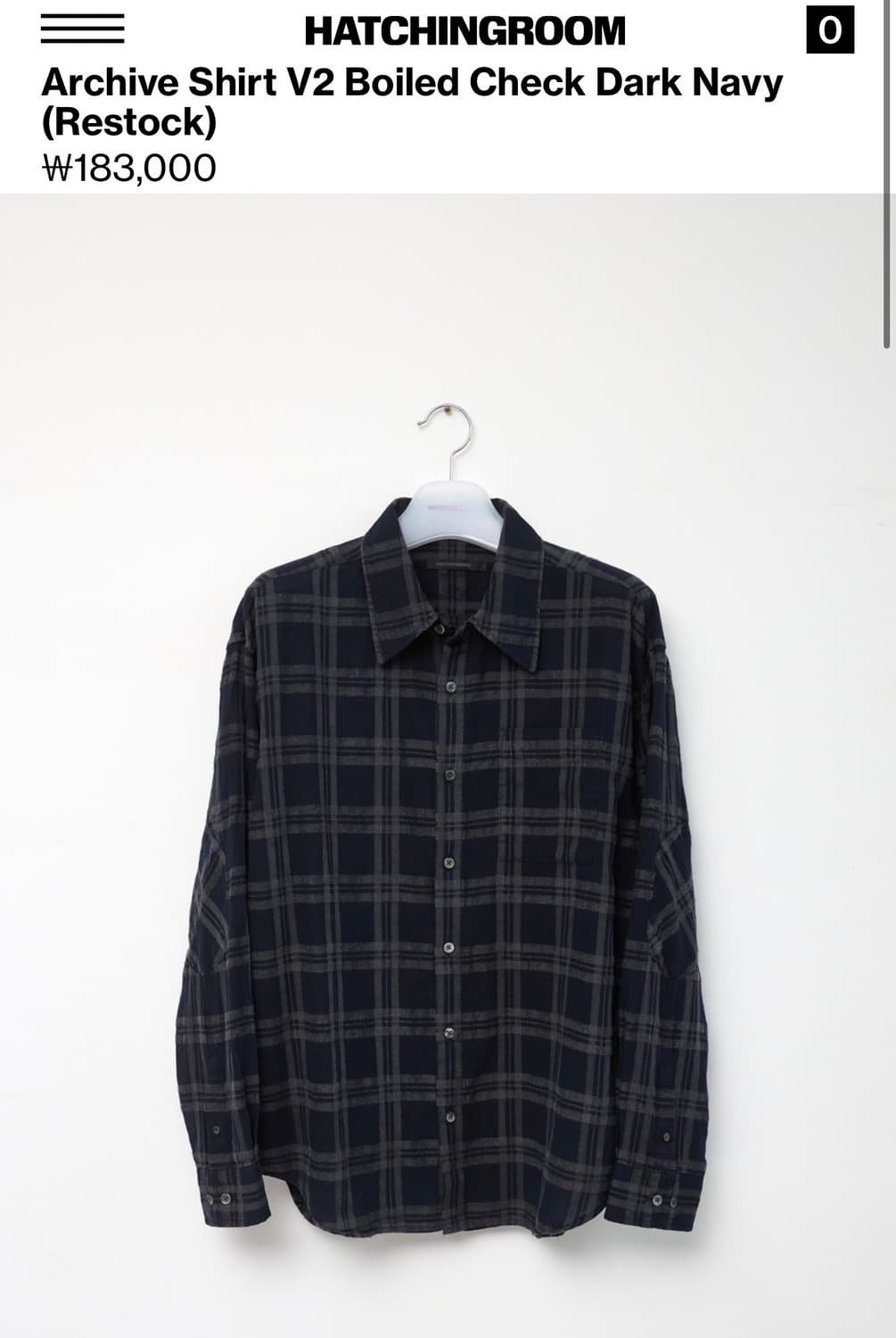 해칭룸 셔츠 상품이미지1