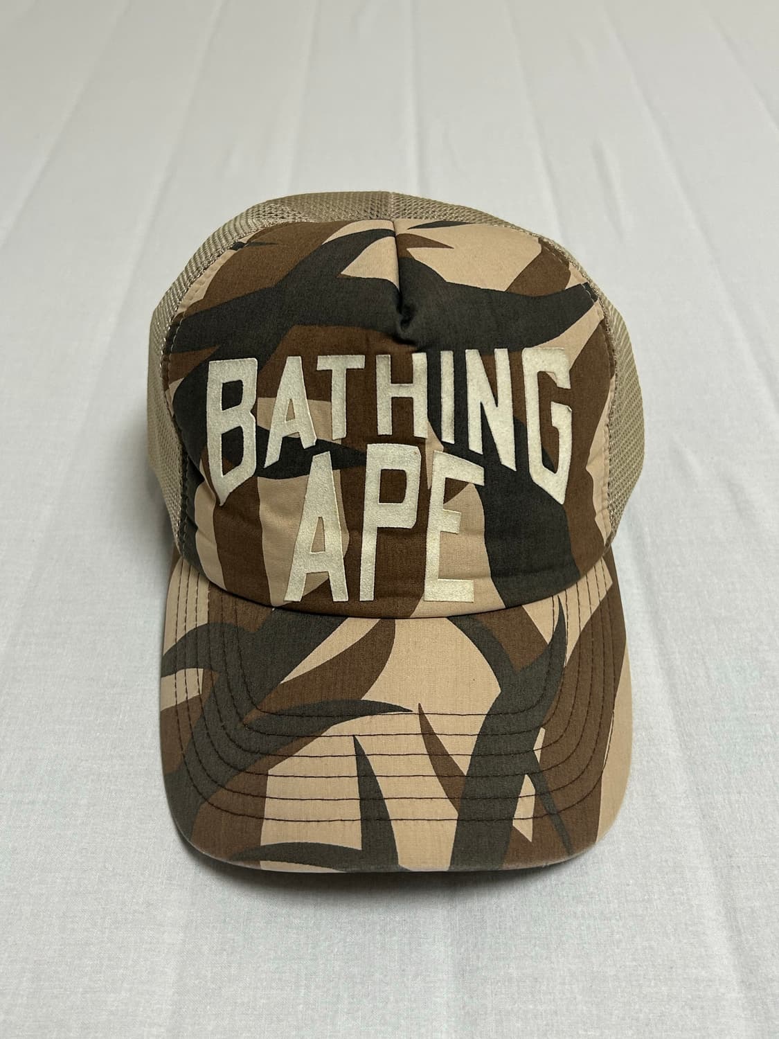 BAPE 베이프 트라이벌 카모 트러커 캡 상품이미지2