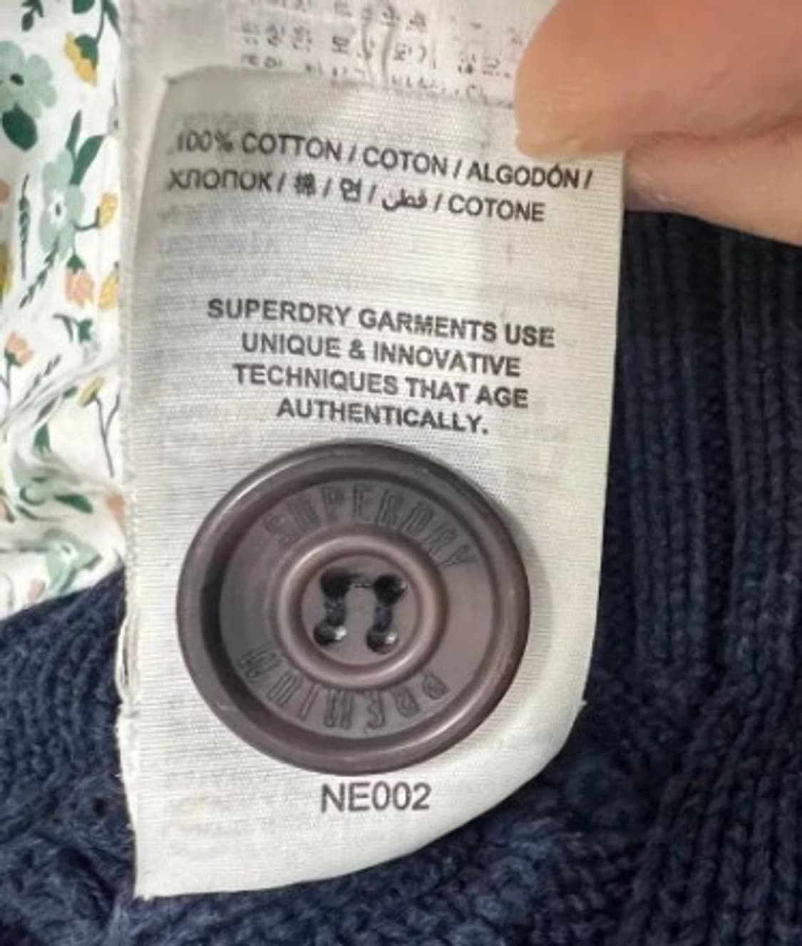 수퍼드라이케이블가디건 상품이미지5