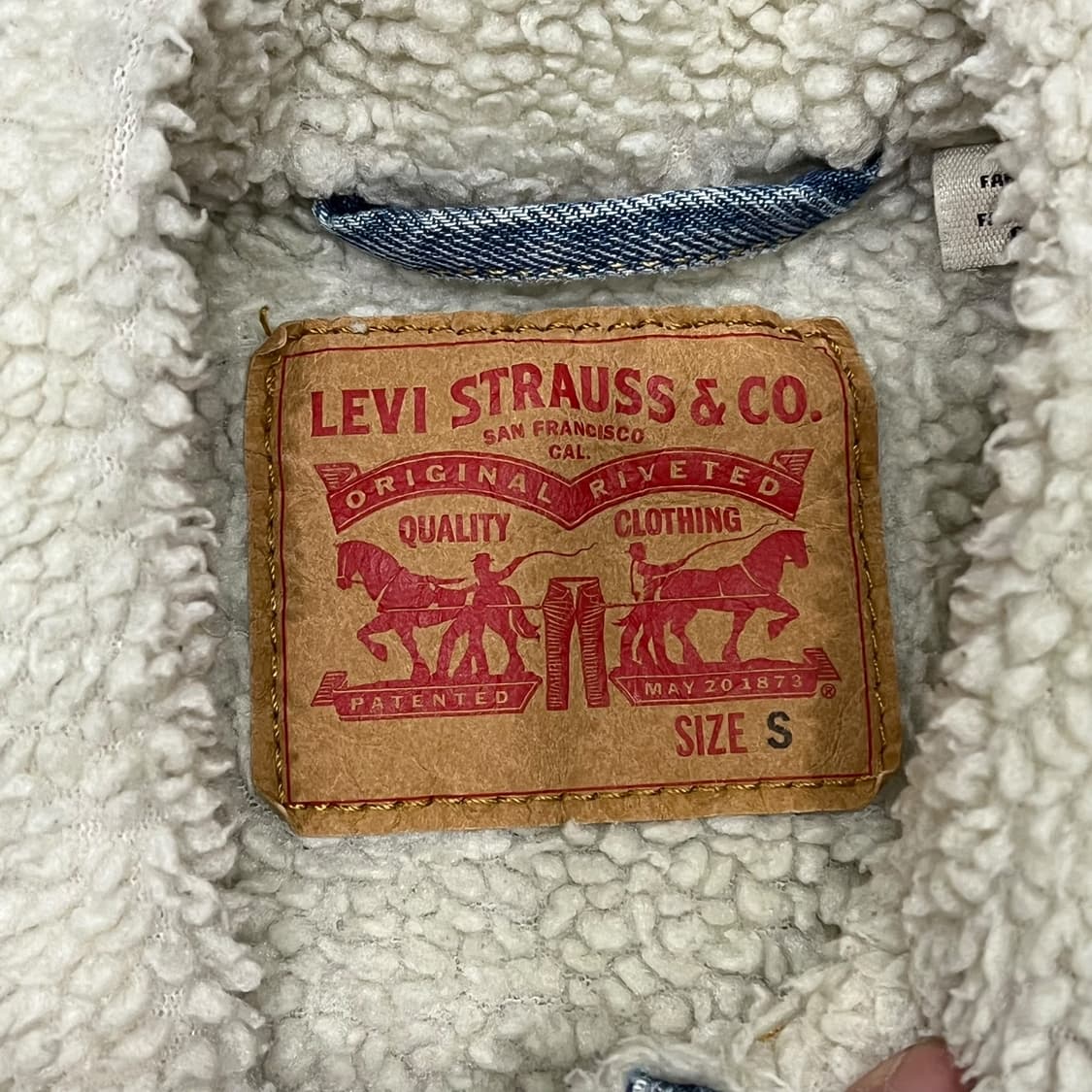 리바이스 셰르파 데님자켓 s08766 상품이미지7