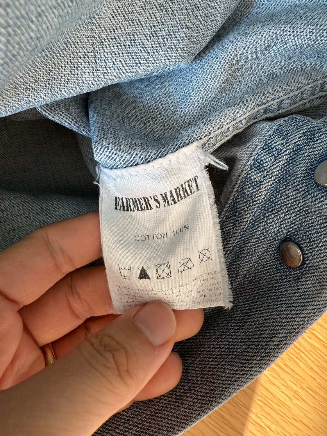 FARMER'S MARKET 데님 자켓 상품이미지7