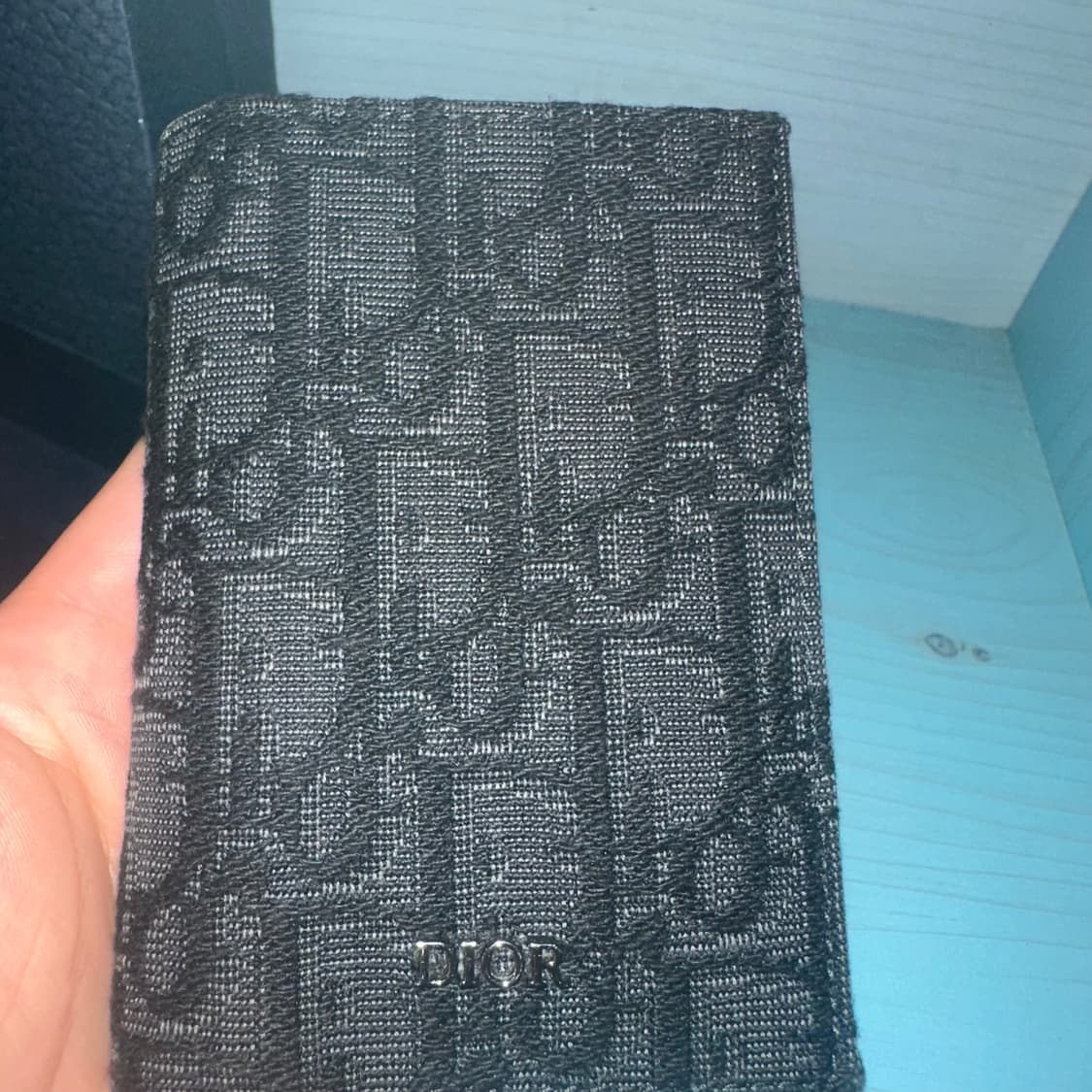 디올 오블리크 2단 카드지갑 상품이미지2