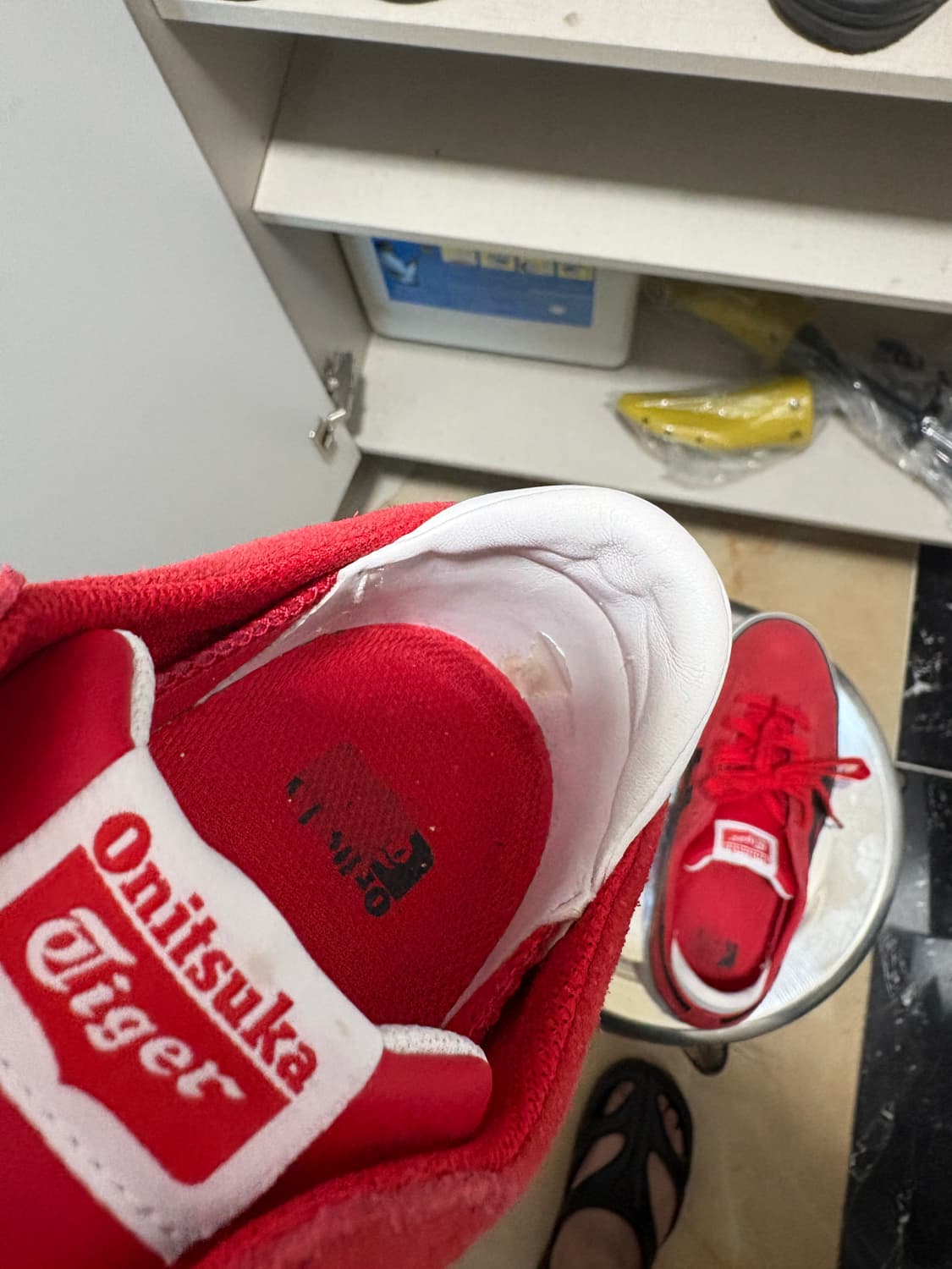 오니츠카타이거 파브레 클래식 레드 250 상품이미지4