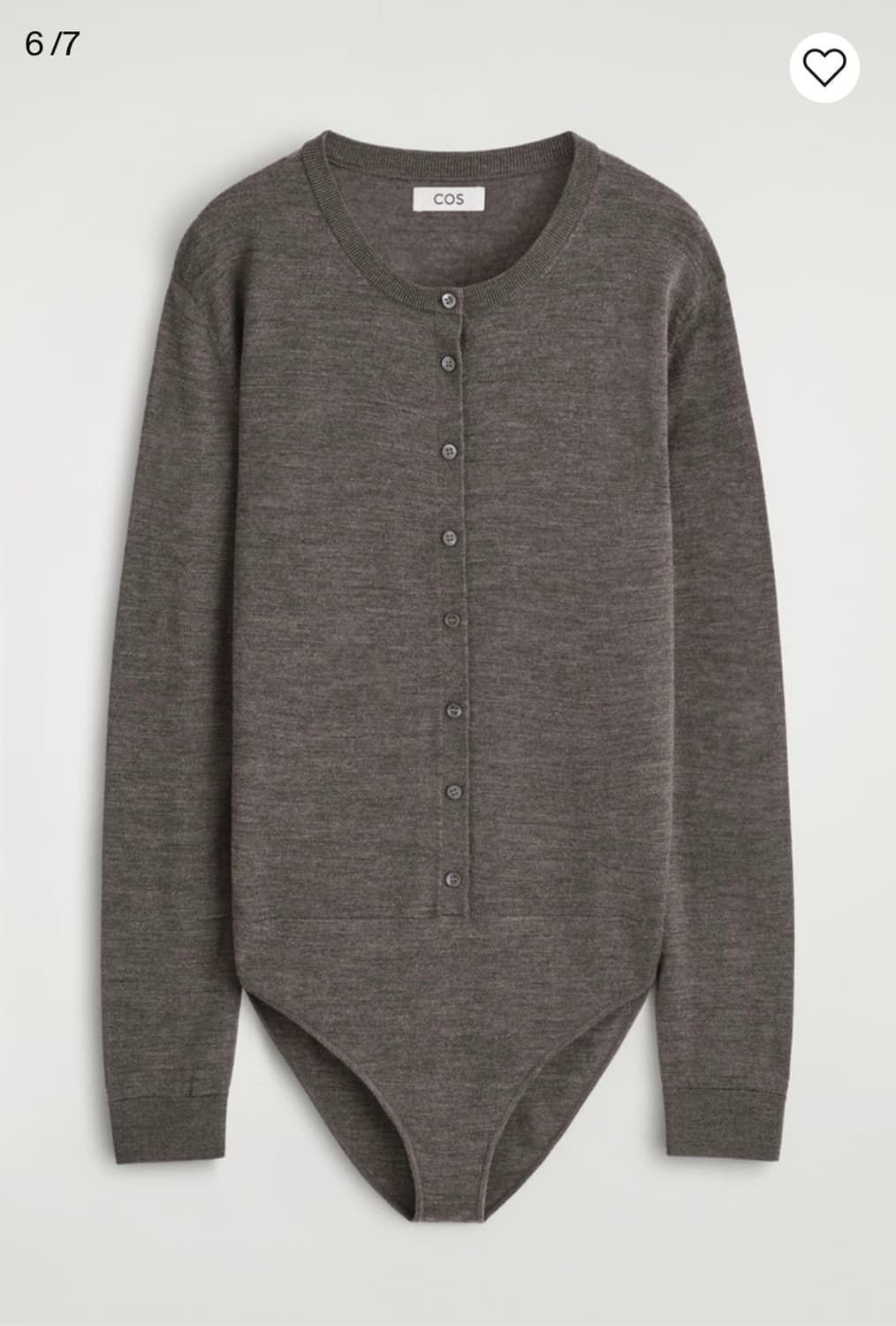 COS 메리노 울 가디건 상품이미지6