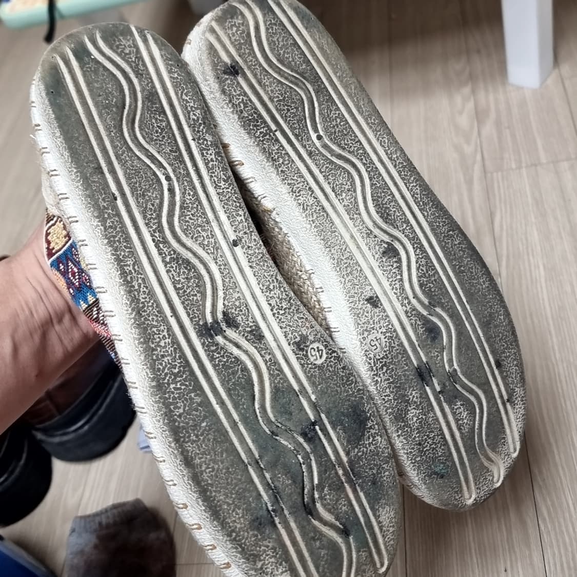 에스파드류 스타일 패턴 스니커즈(275-280) 상품이미지5