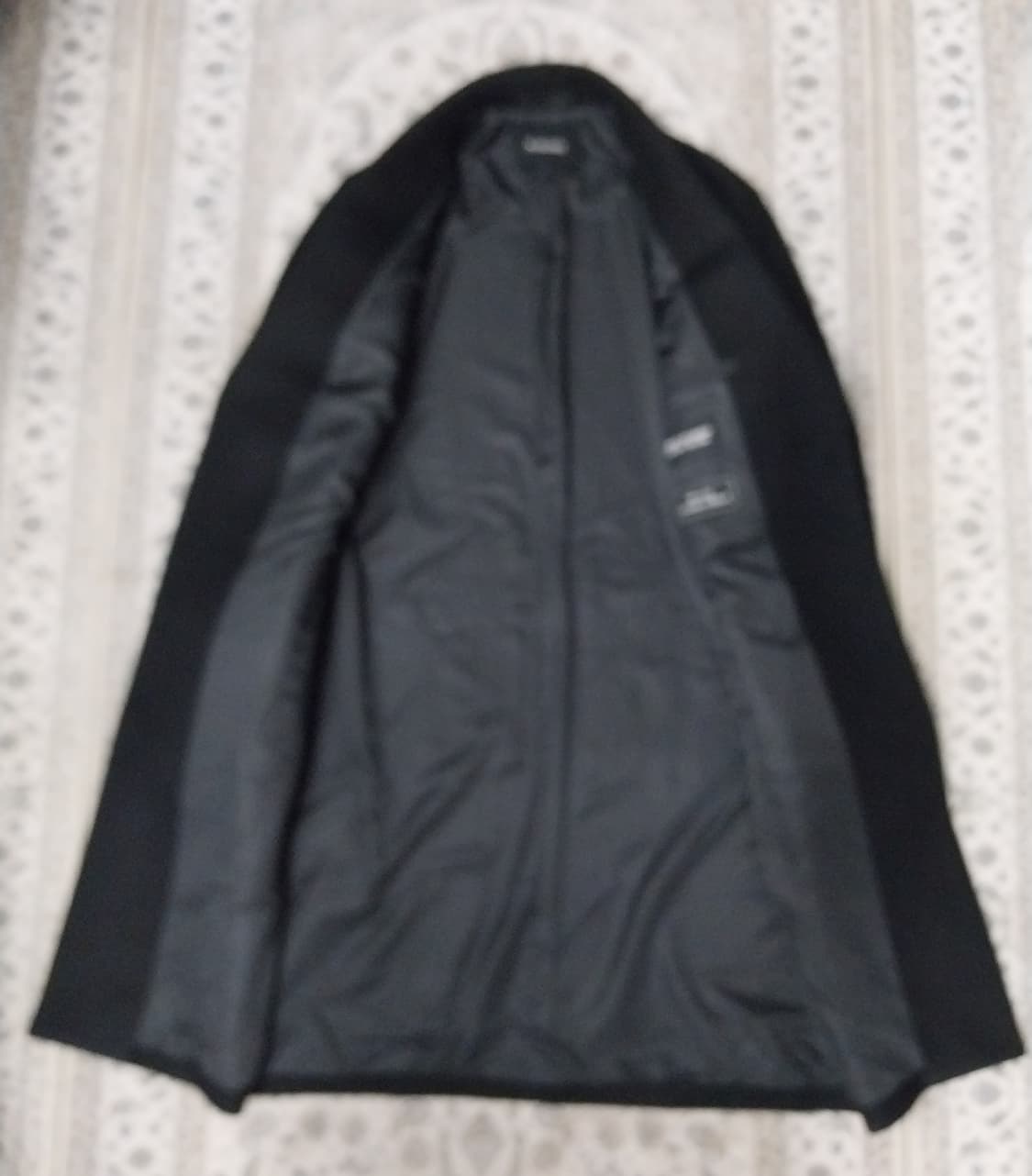 인사일런스 블랙 캐시미어 코트 S 상품이미지2