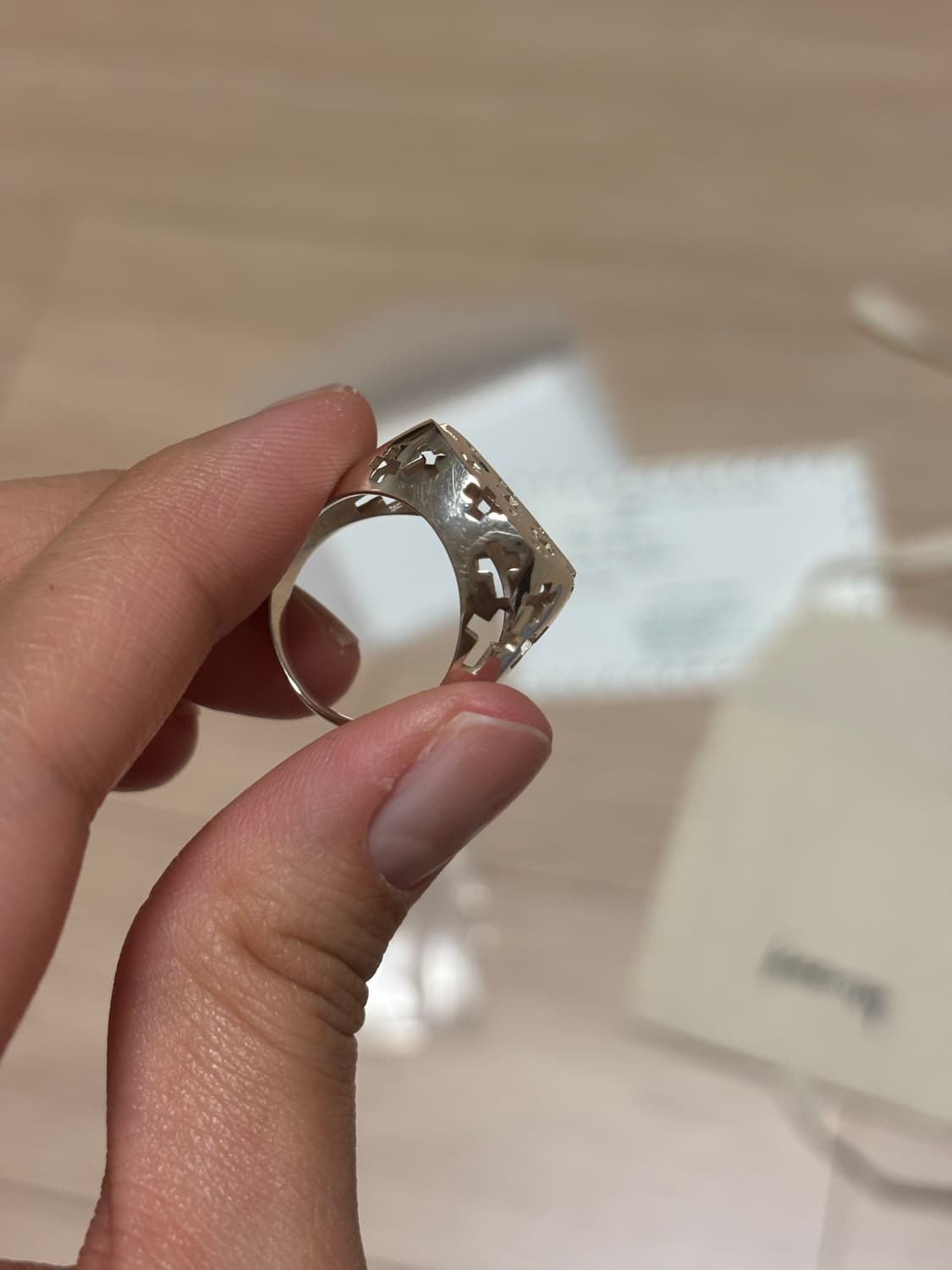 Keemsy Holley cross ring 10호 상품이미지4