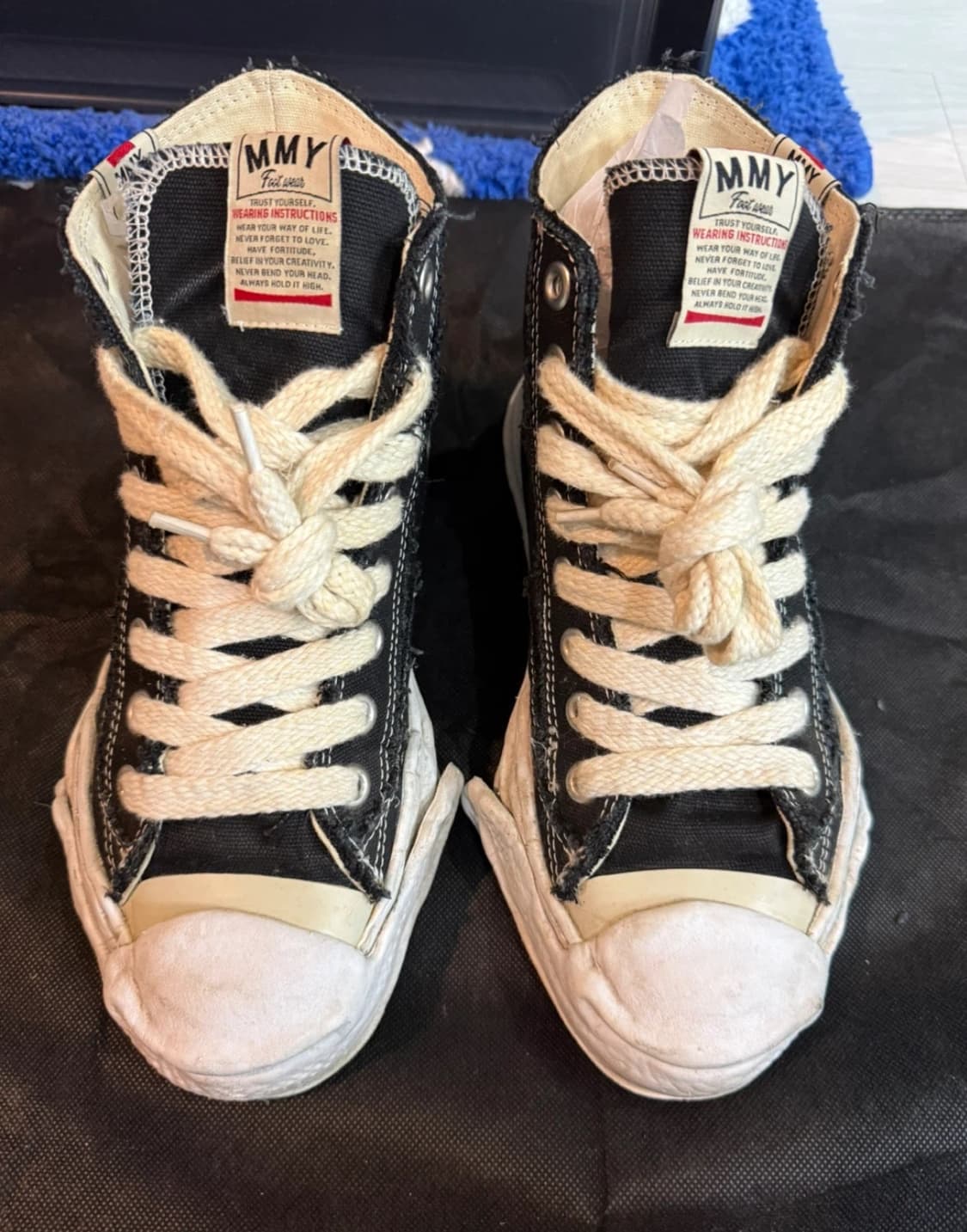 메종 미하라 야스히로 척 하이 블랙 39 상품이미지4