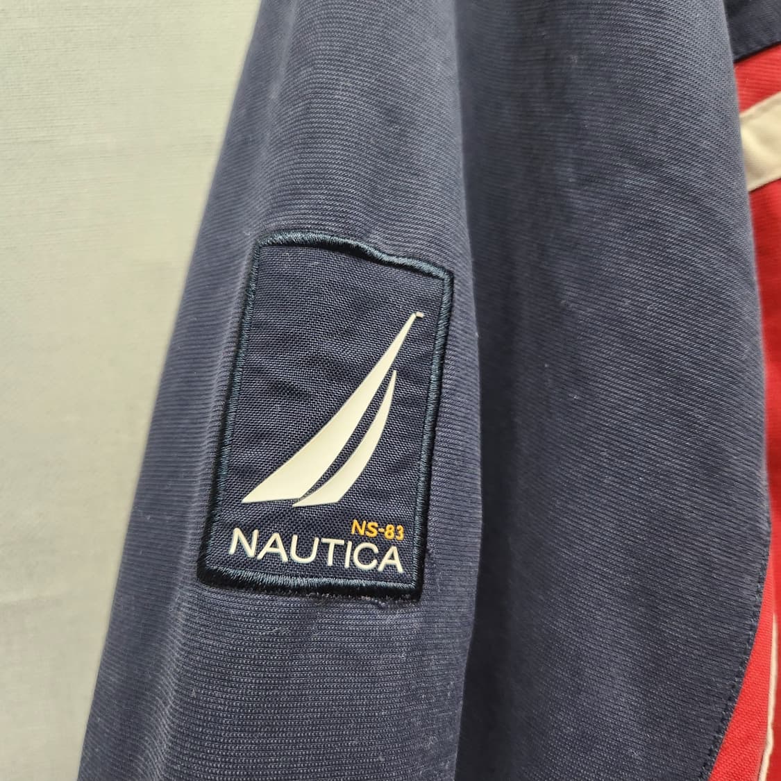 올드스쿨 노티카 배색 바람막이 자켓 XL(3XL) 상품이미지5