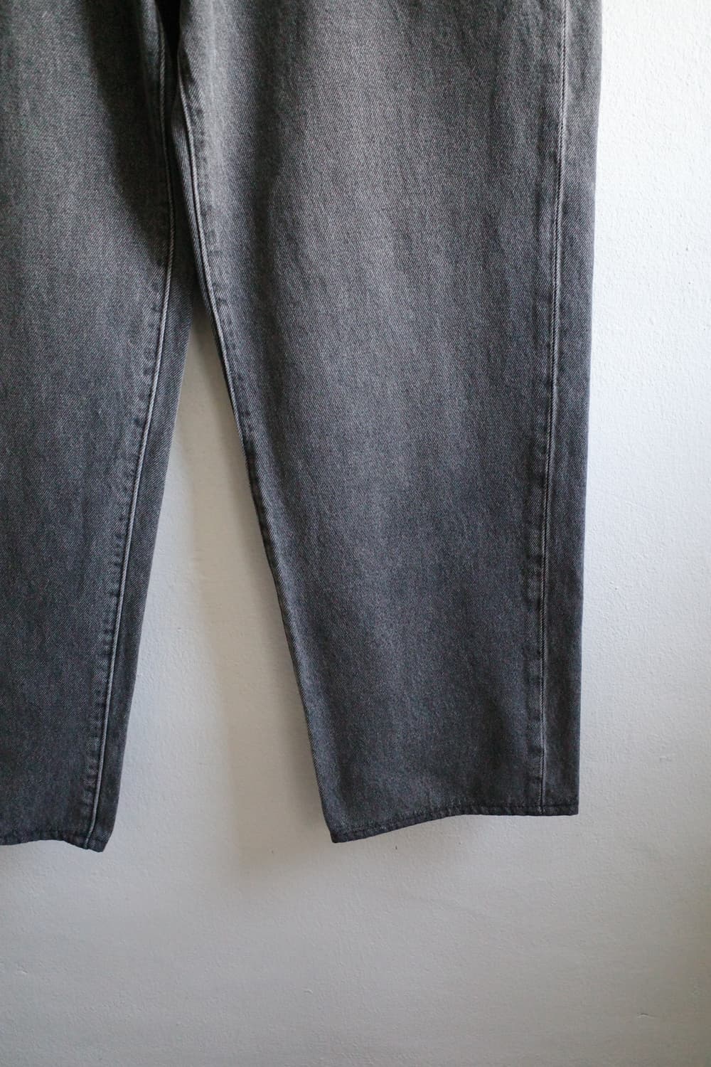 리바이스 프리미엄 568 블랙 데님 팬츠 상품이미지3