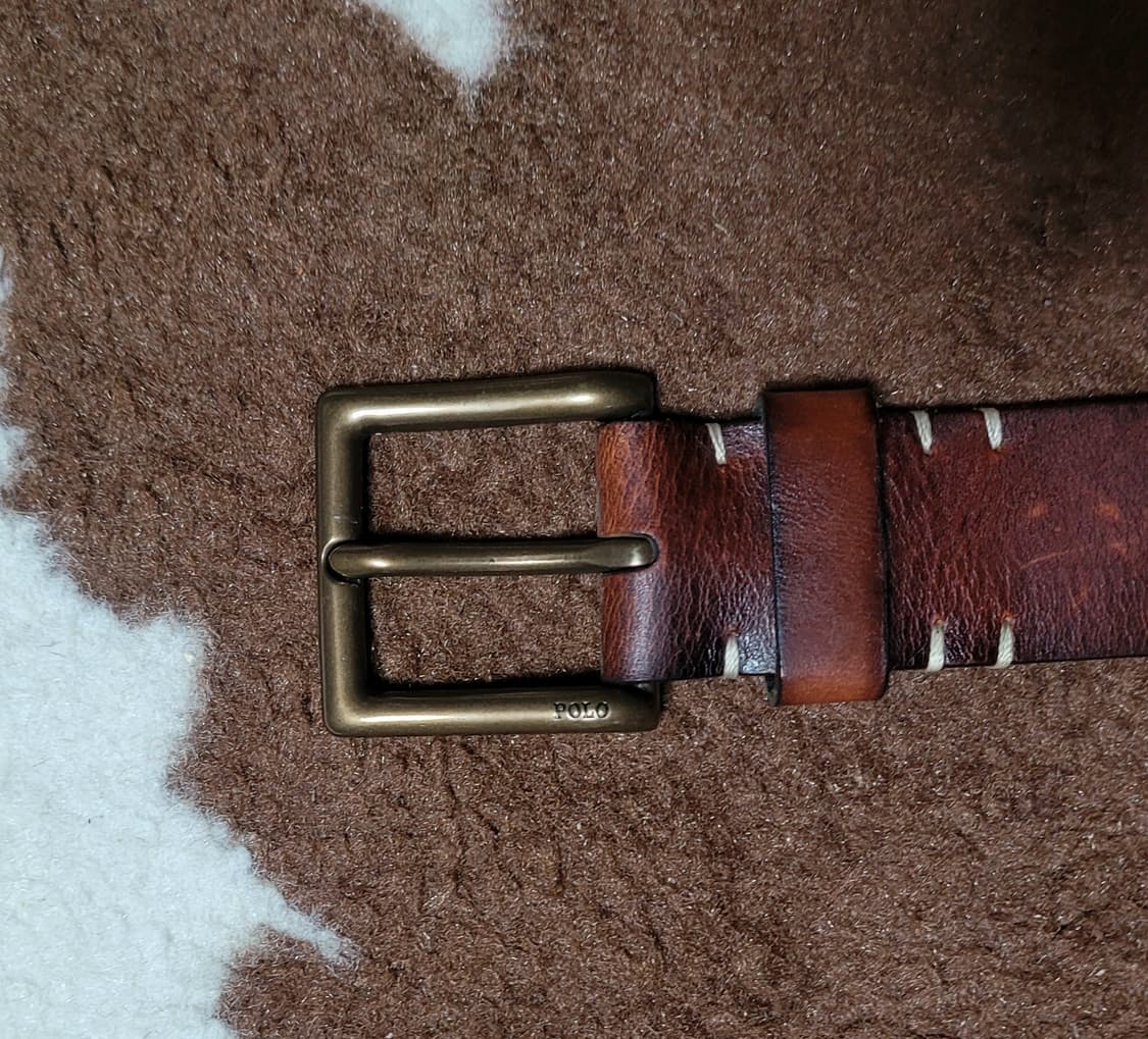 폴로 랄프로렌 남성용 가죽 벨트(110*3.5) 상품이미지2