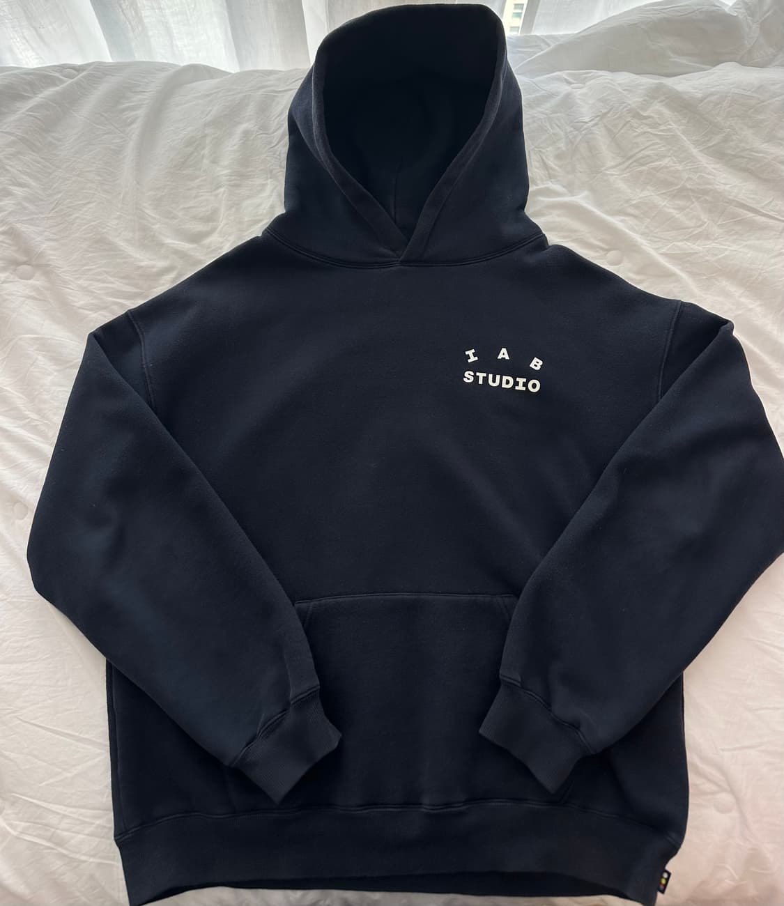 아이앱 스튜디오 후드 네이비 - 21SS 상품이미지1