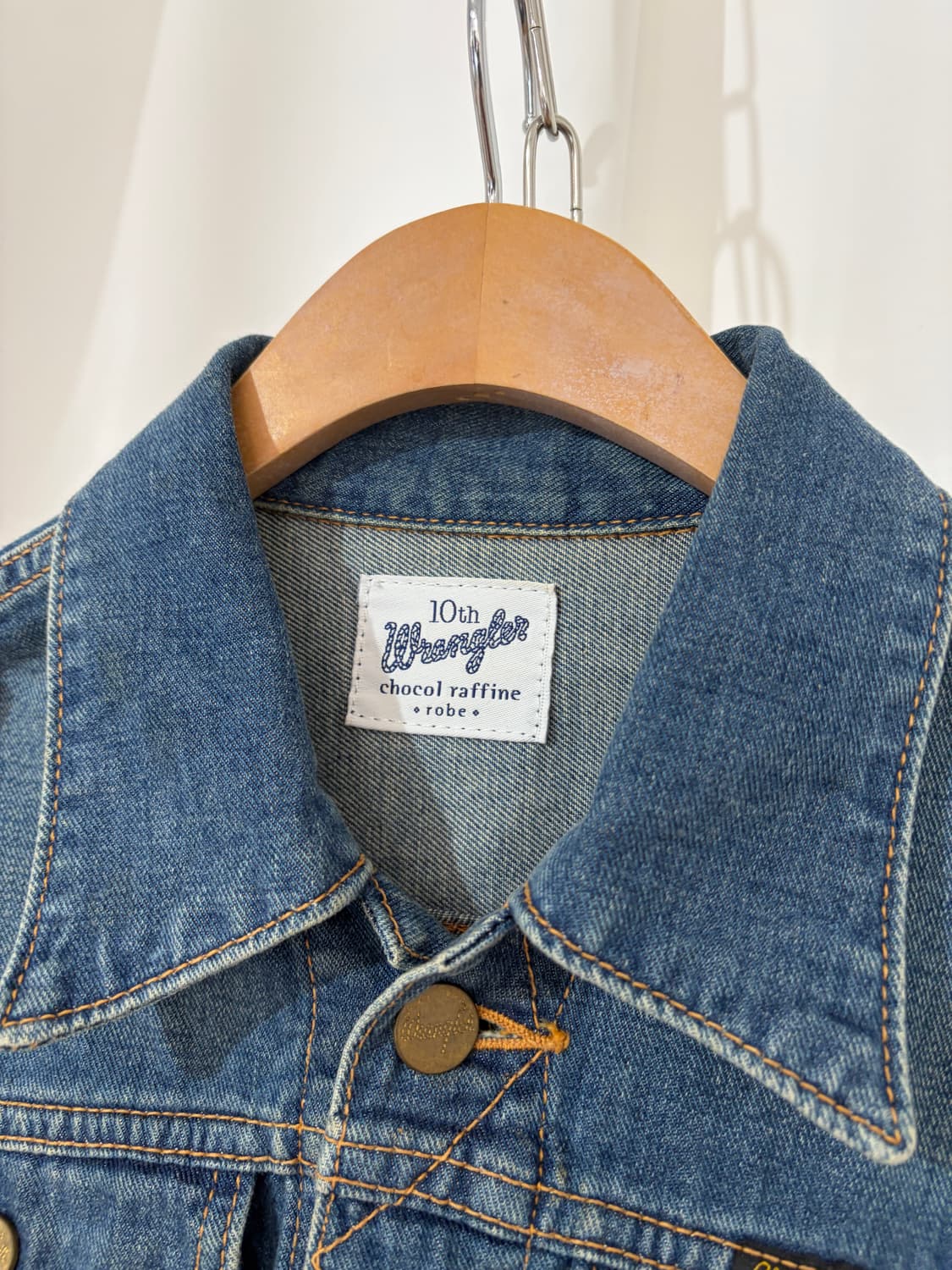 WRANGLER & Chocol Raffine denim jacket 상품이미지5