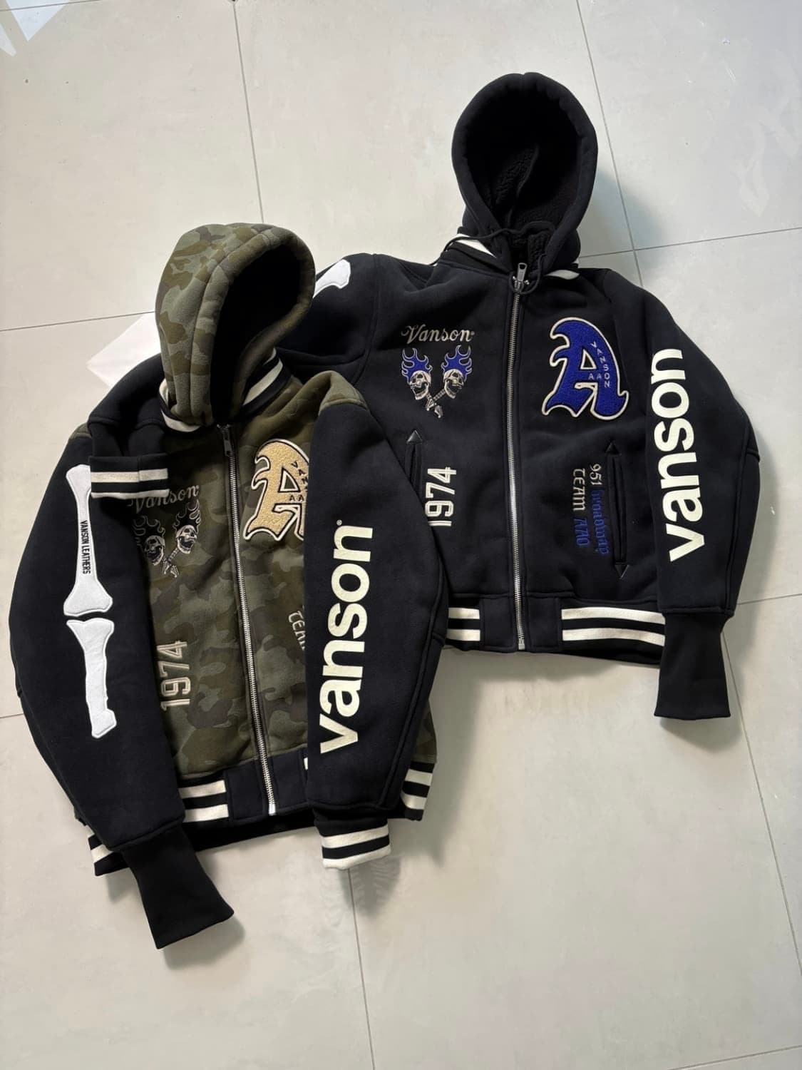 x AAO crop varsity jacket 크롭 바시티 자켓 상품이미지6