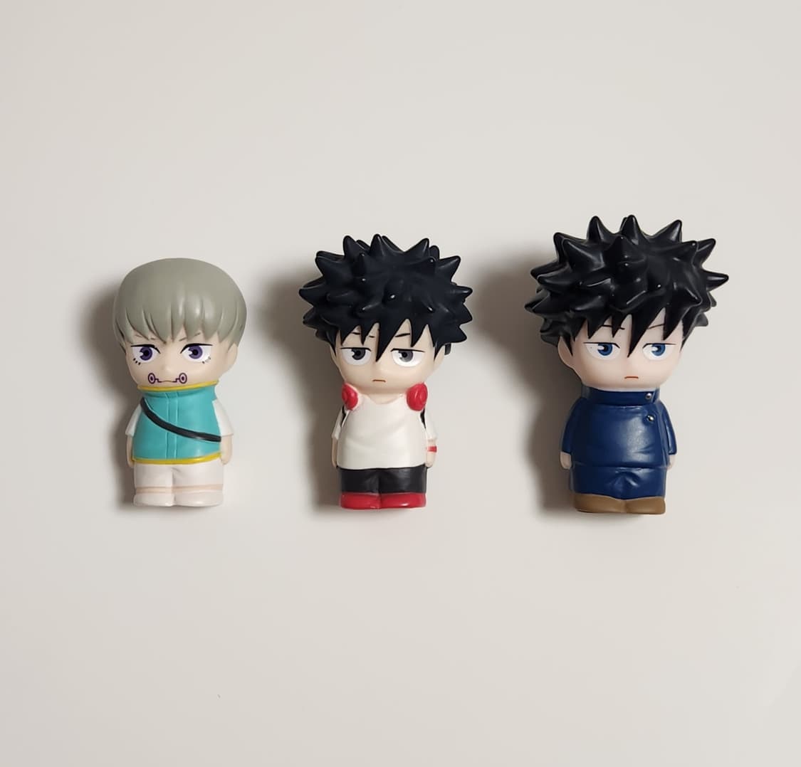 희귀) 주술회전 이누마키 토게 후시구로 메구미 소프비 소프트비닐 피규어 상품이미지1