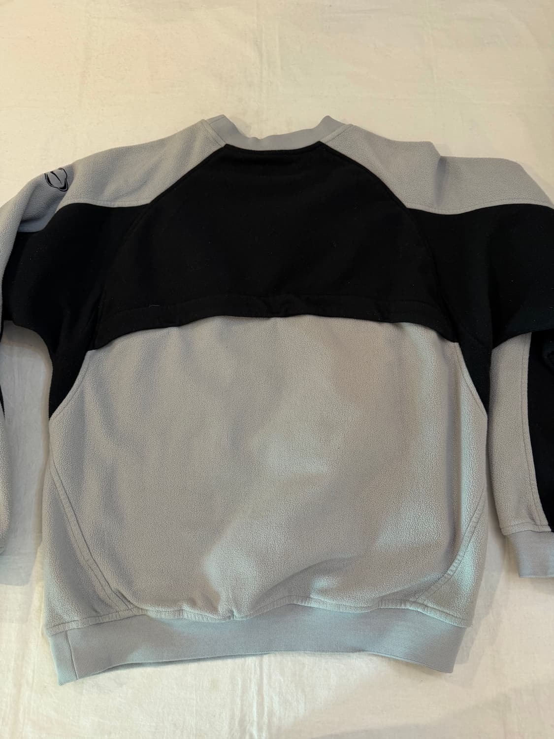 나이키 맨유 보다폰 희귀 플리스 스웻 탑 그레이 상품이미지4