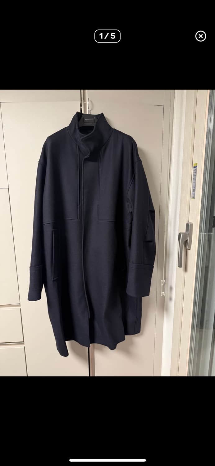 우영미 도산 한정판 스탠드카라 코트 48 상품이미지1