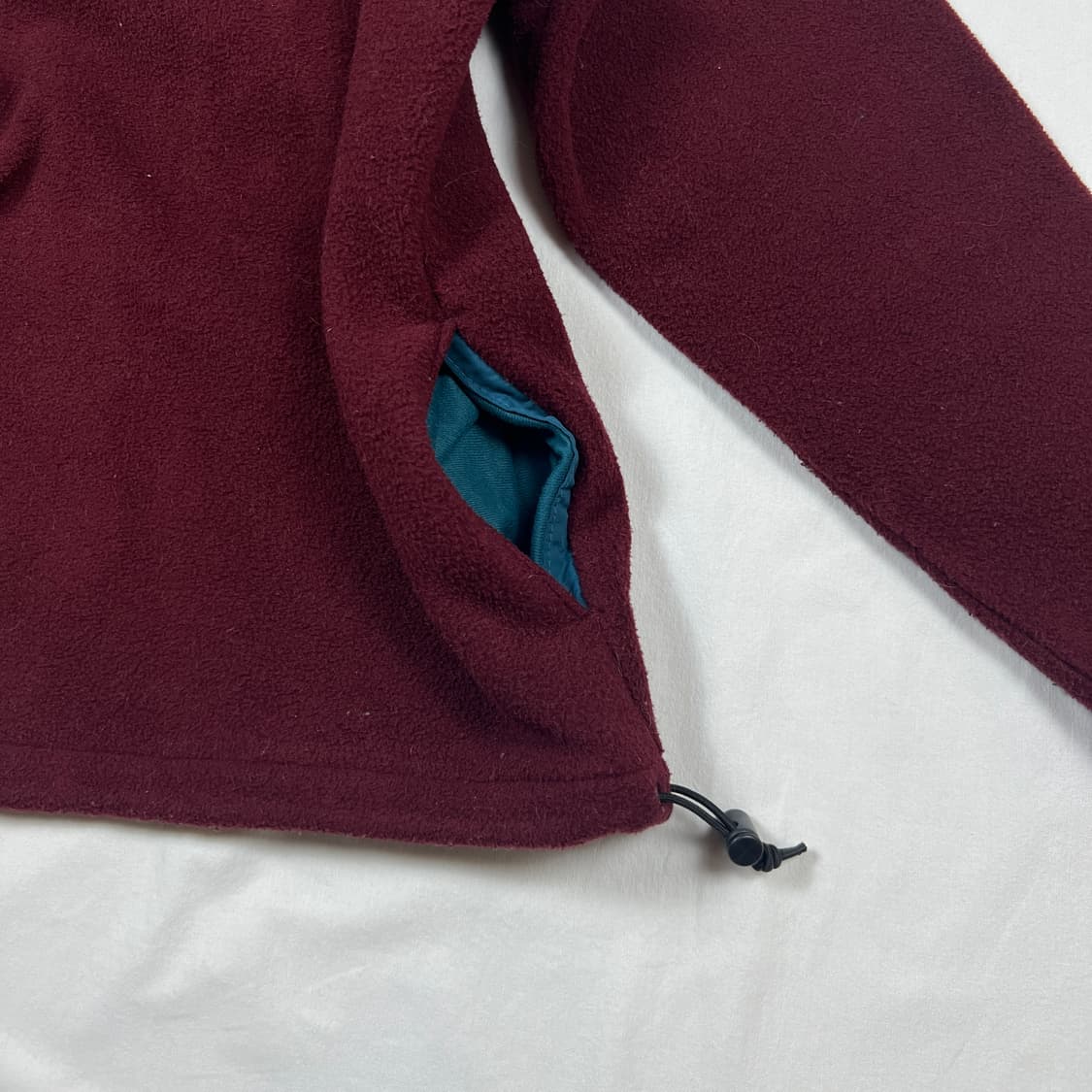 90‘s 엘엘빈 llbean 로고 풀오버 스냅 플리스 자켓 상품이미지5