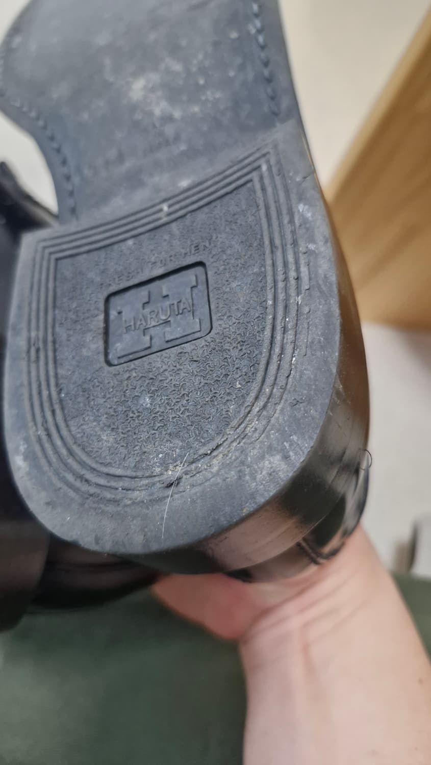 하루타 유광 더비슈즈 260 상품이미지5