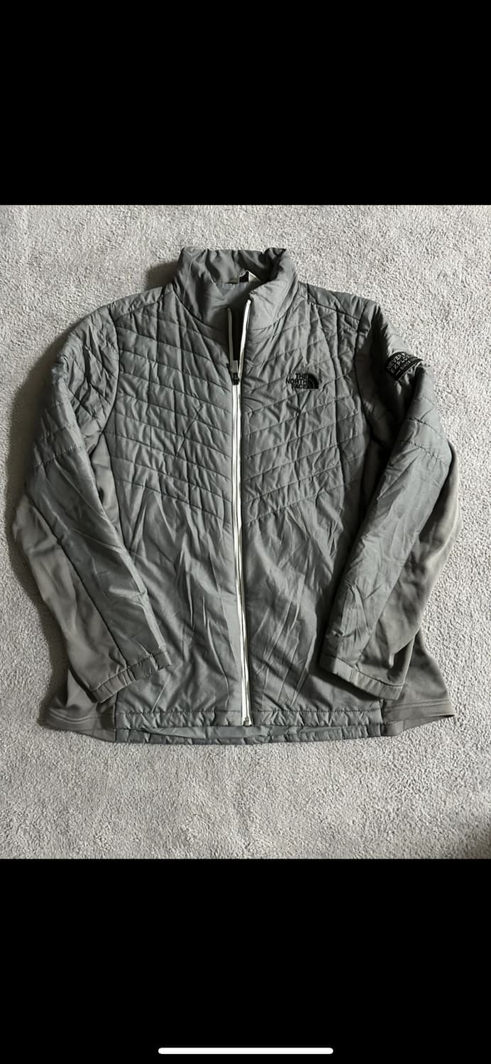 [노스페이스 그레이 하이브리드 자켓] 상품이미지1