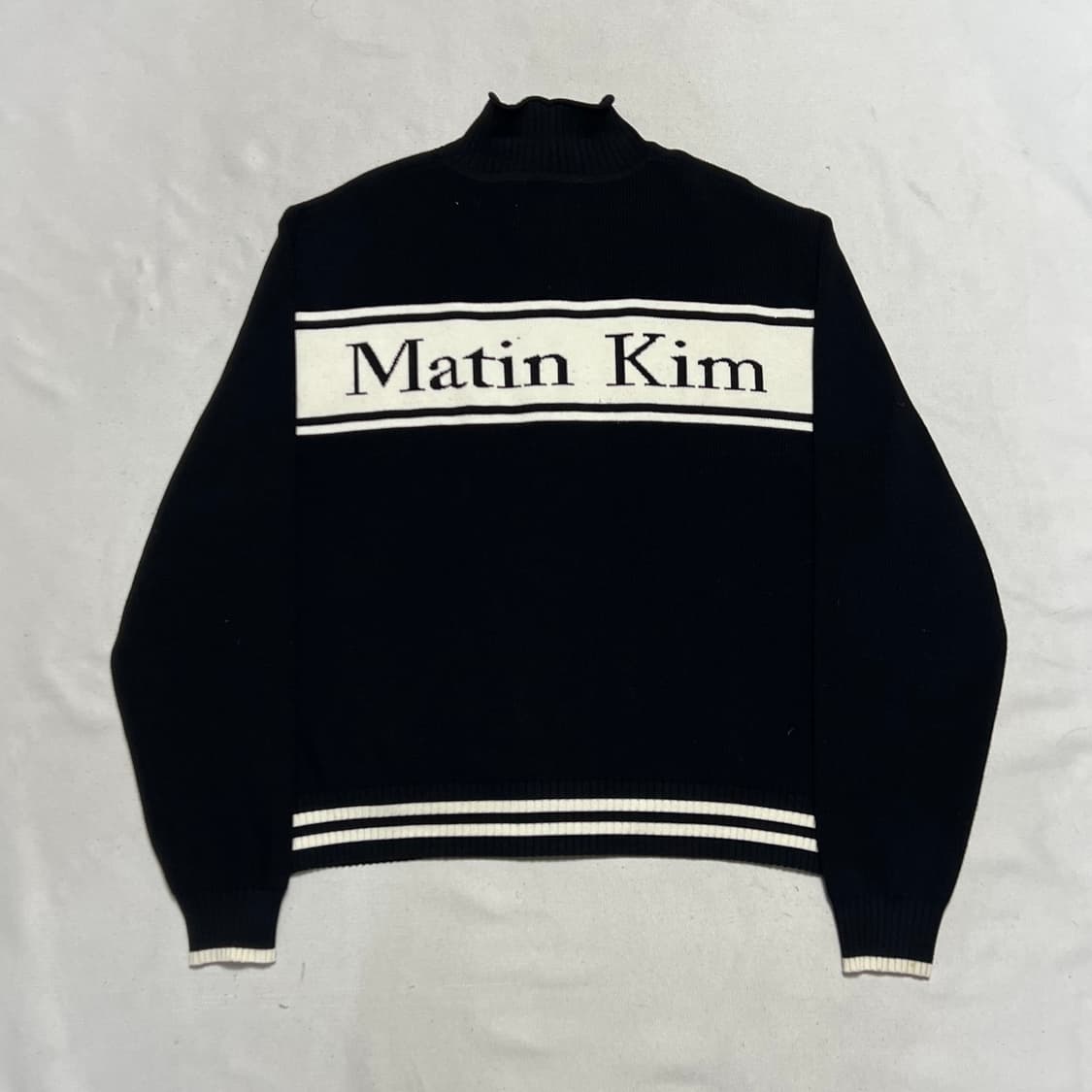 L 마땡킴 스펠 포인트 니트 집업 상품이미지2