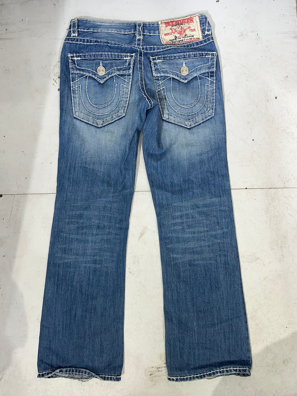 USA 트루 릴리전 연청 빌리 슈퍼 티 데님 팬츠 청바지  상품이미지5