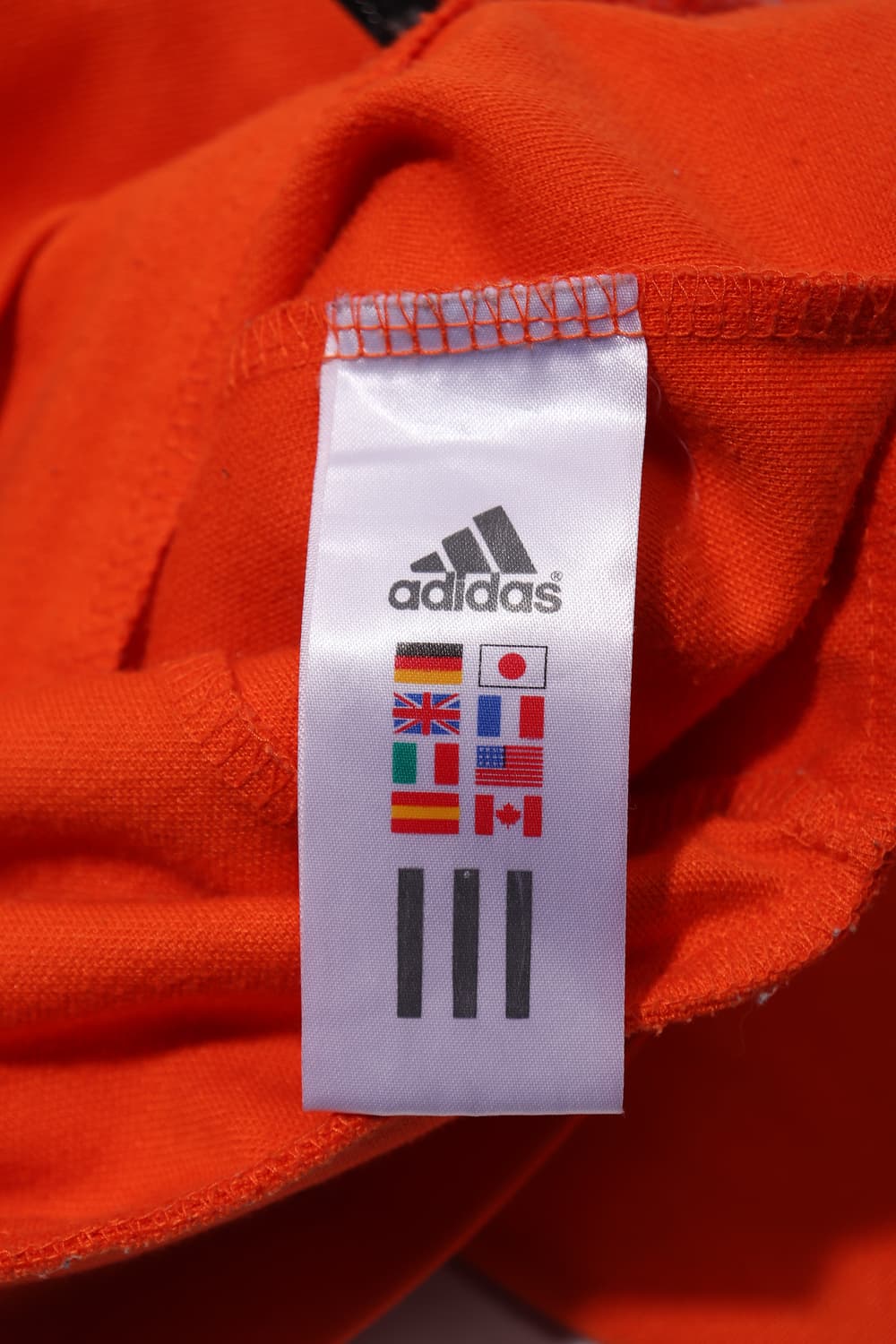 ADIDAS 오렌지 트랙탑 size 105 상품이미지5