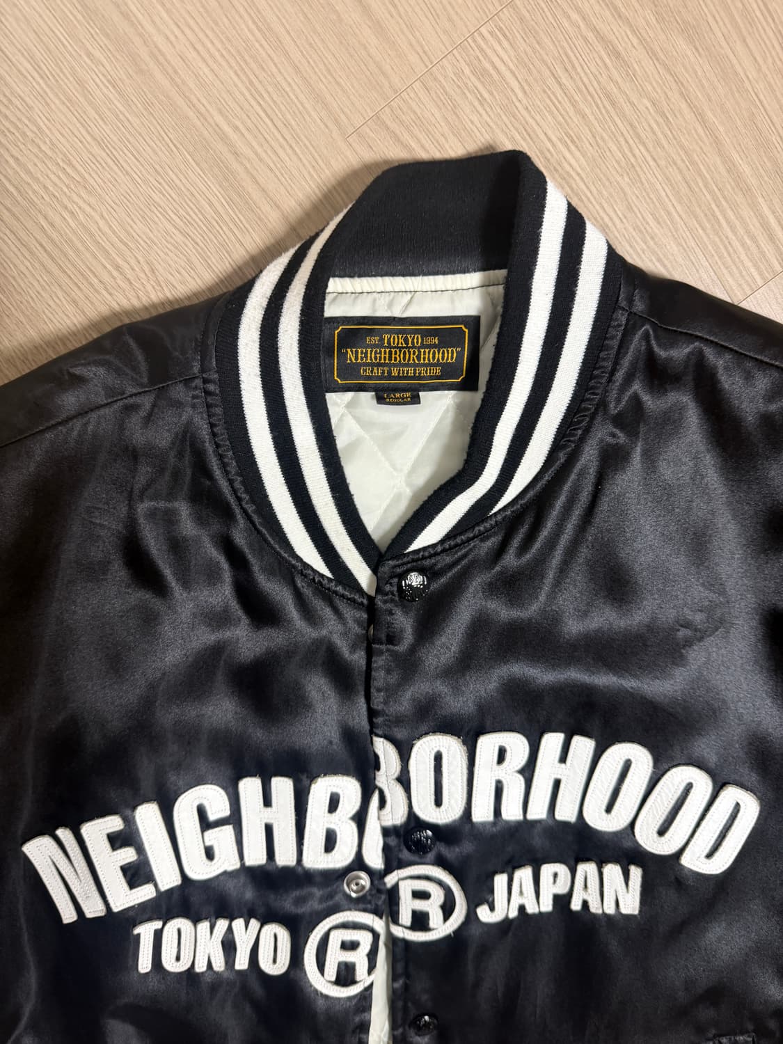 네이버후드 바시티 l사이즈 상품이미지2