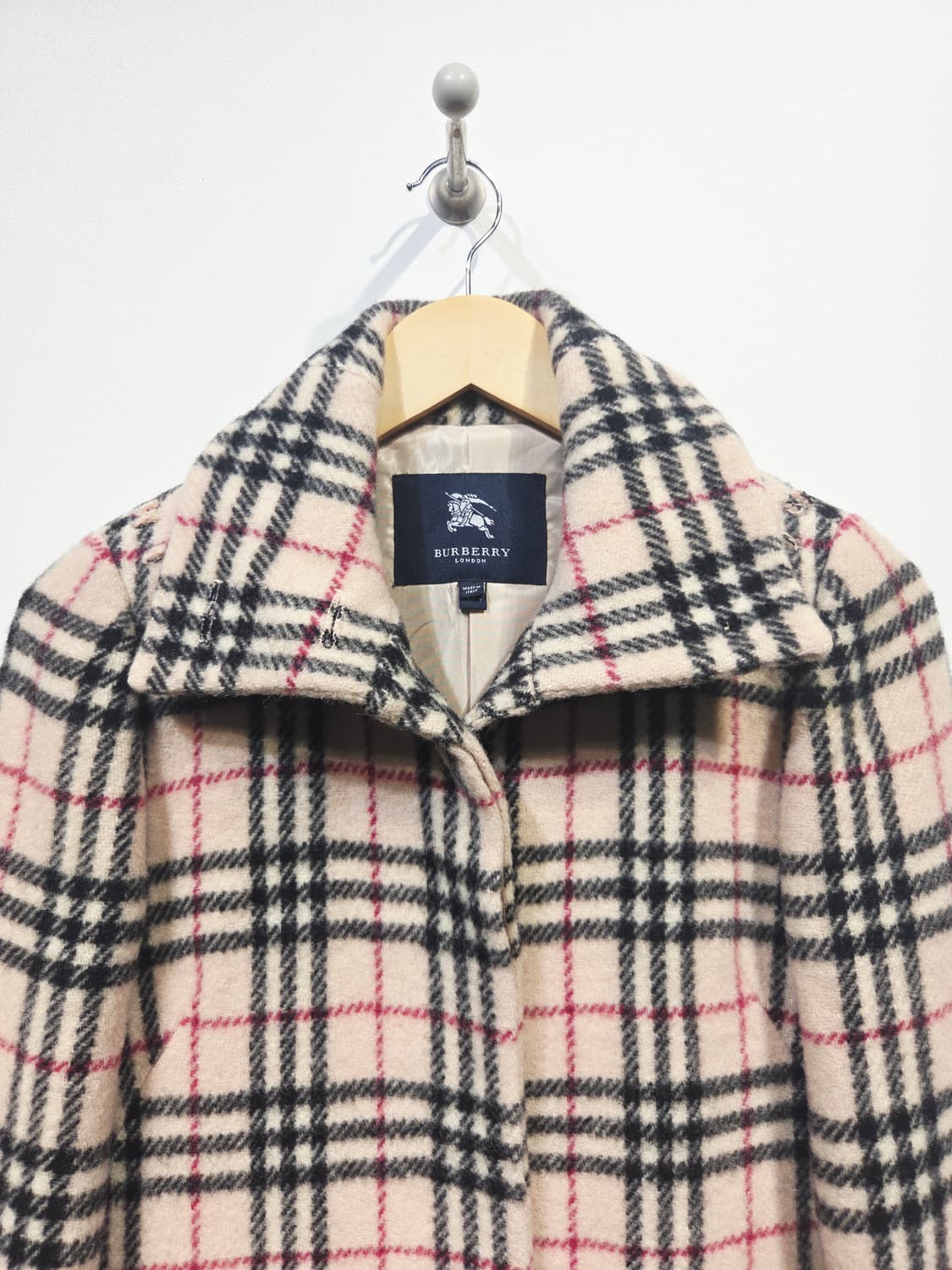 BURBERRY 버버리 런던 노바체크 울 코트 상품이미지3