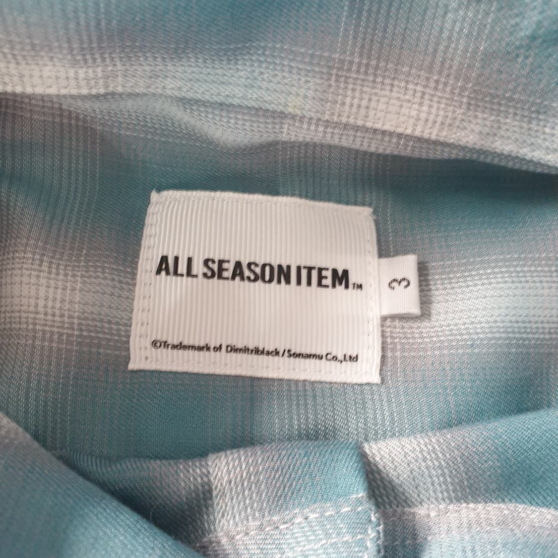 [무료배송] DIMITRI BLACK 체크 셔츠 상품이미지2