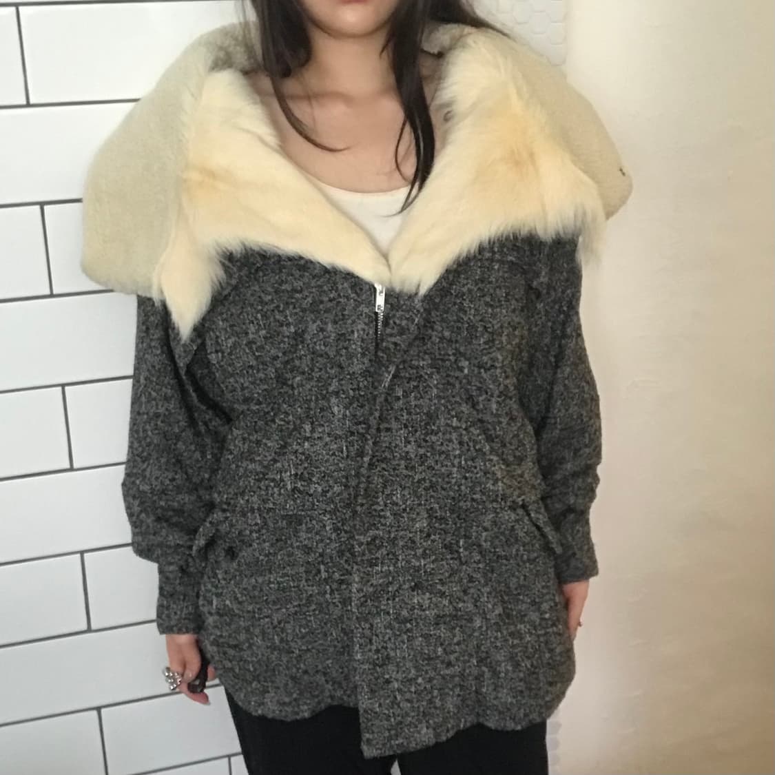 토가 아카이브스 오버 카라 코트 상품이미지2