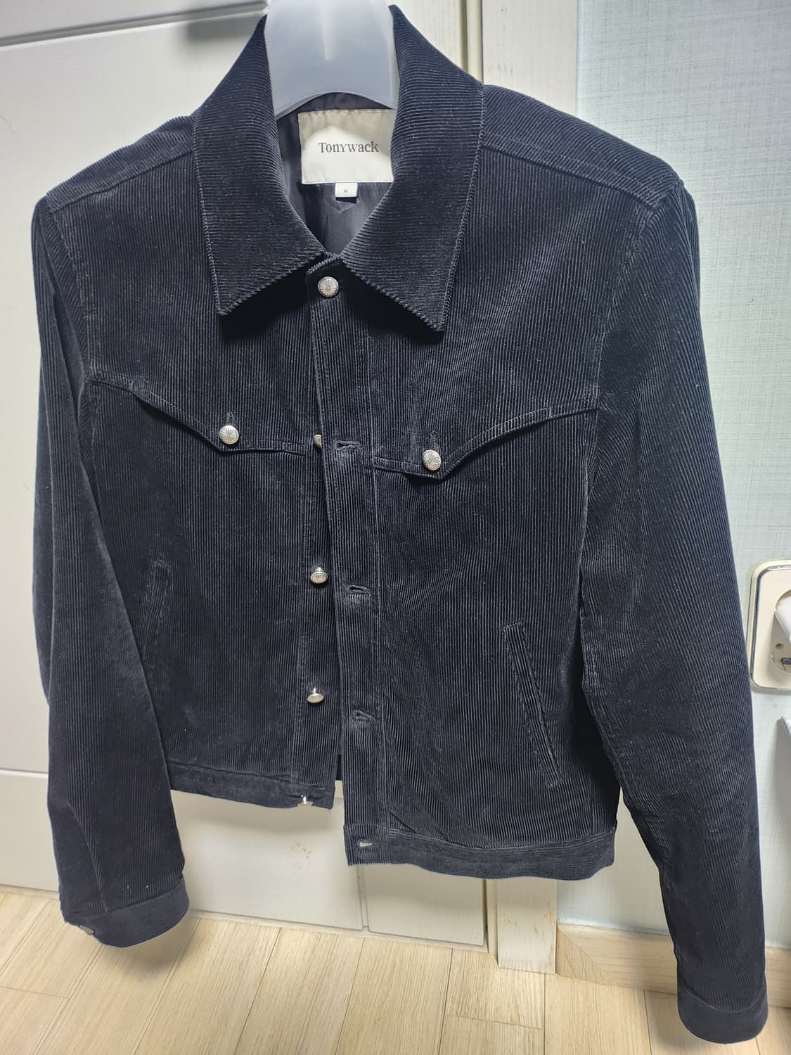 토니웩 코듀로이 웨스턴 트러커 자켓 m 블랙 상품이미지2