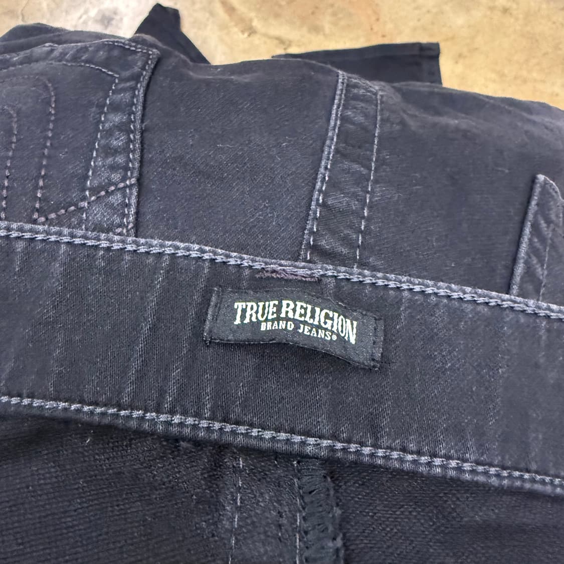 [정품/76(30사이즈)] 트루릴리전 블랙진 b8 상품이미지4