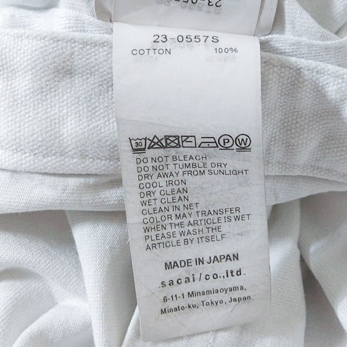 110 sacai 사카이 칼하트 WIP 포켓 반팔 티셔츠 상품이미지9